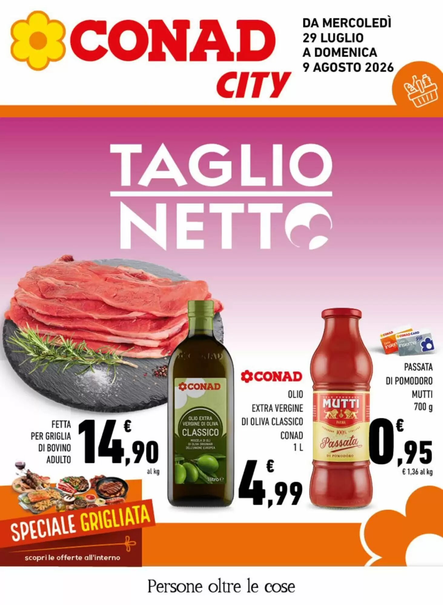 Volantino promozionale Conad City valide dal 29/07/2026 - Pagina 1.