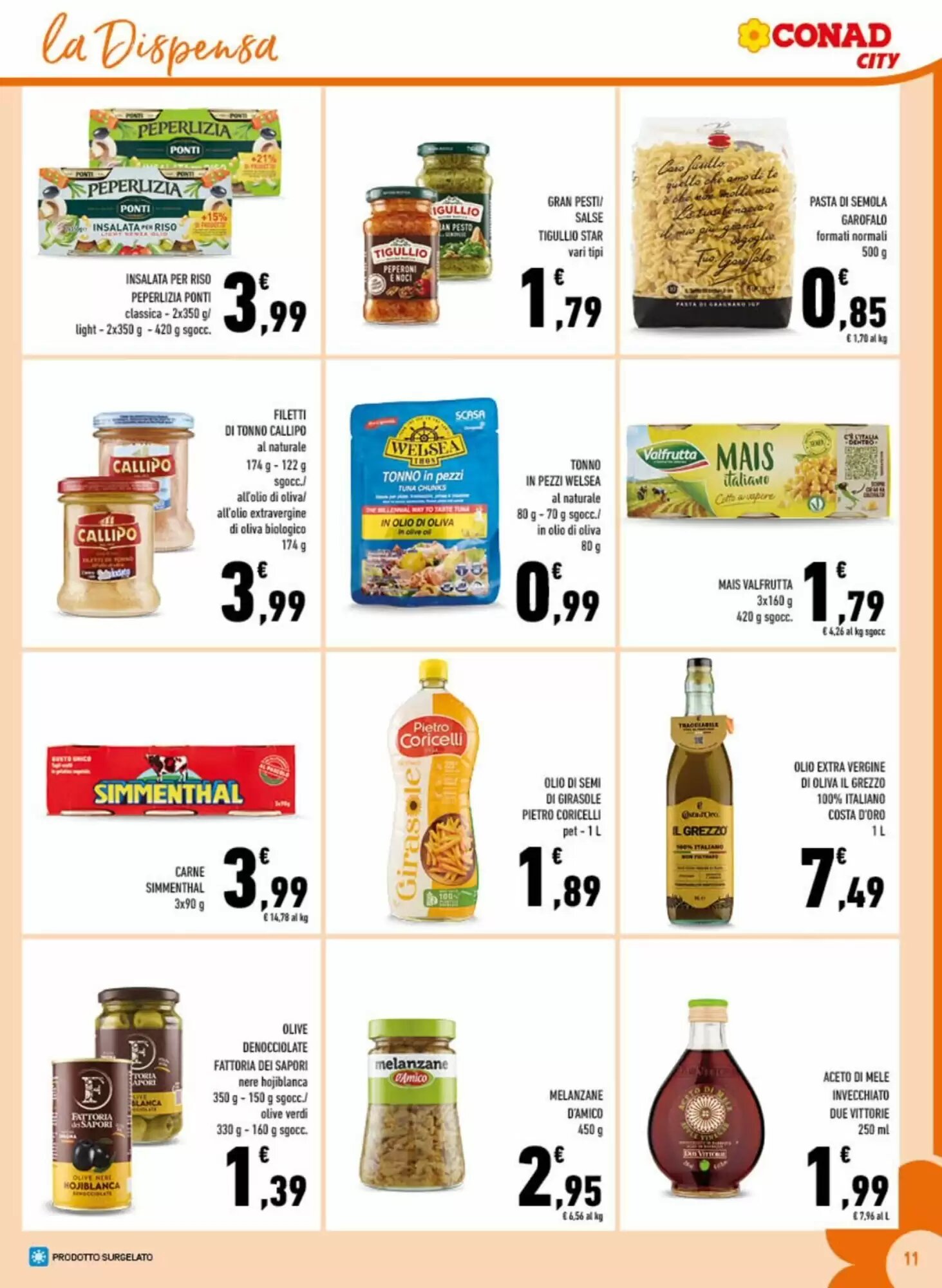 Volantino promozionale Conad City  valide dal 29/07/2026 - Pagina 11.