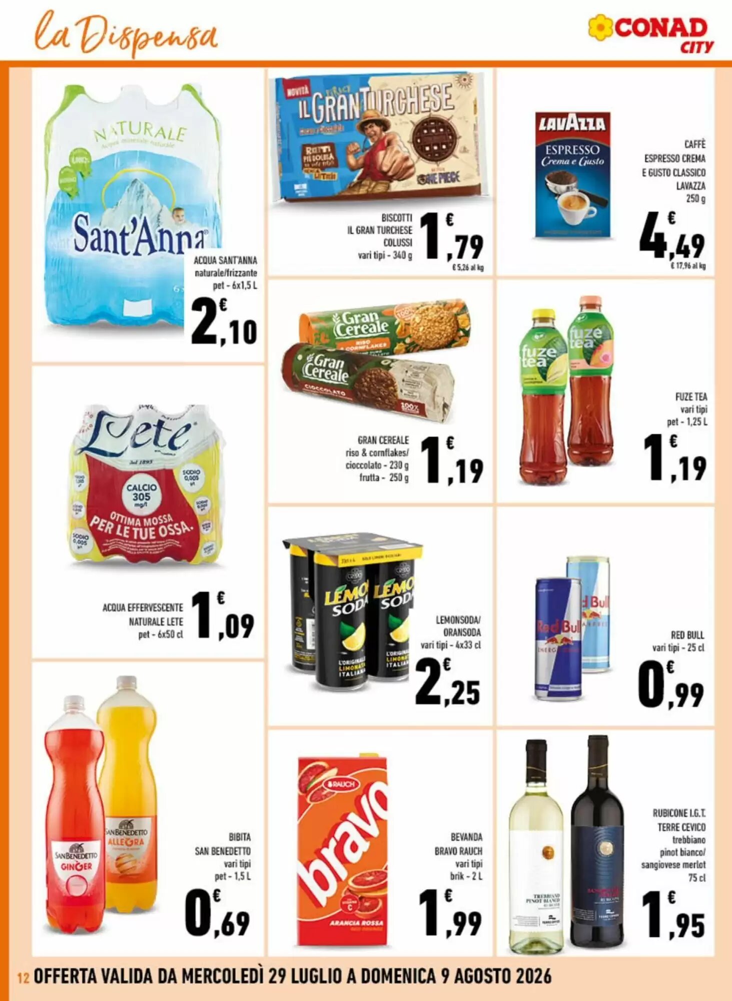 Volantino promozionale Conad City  valide dal 29/07/2026 - Pagina 12.