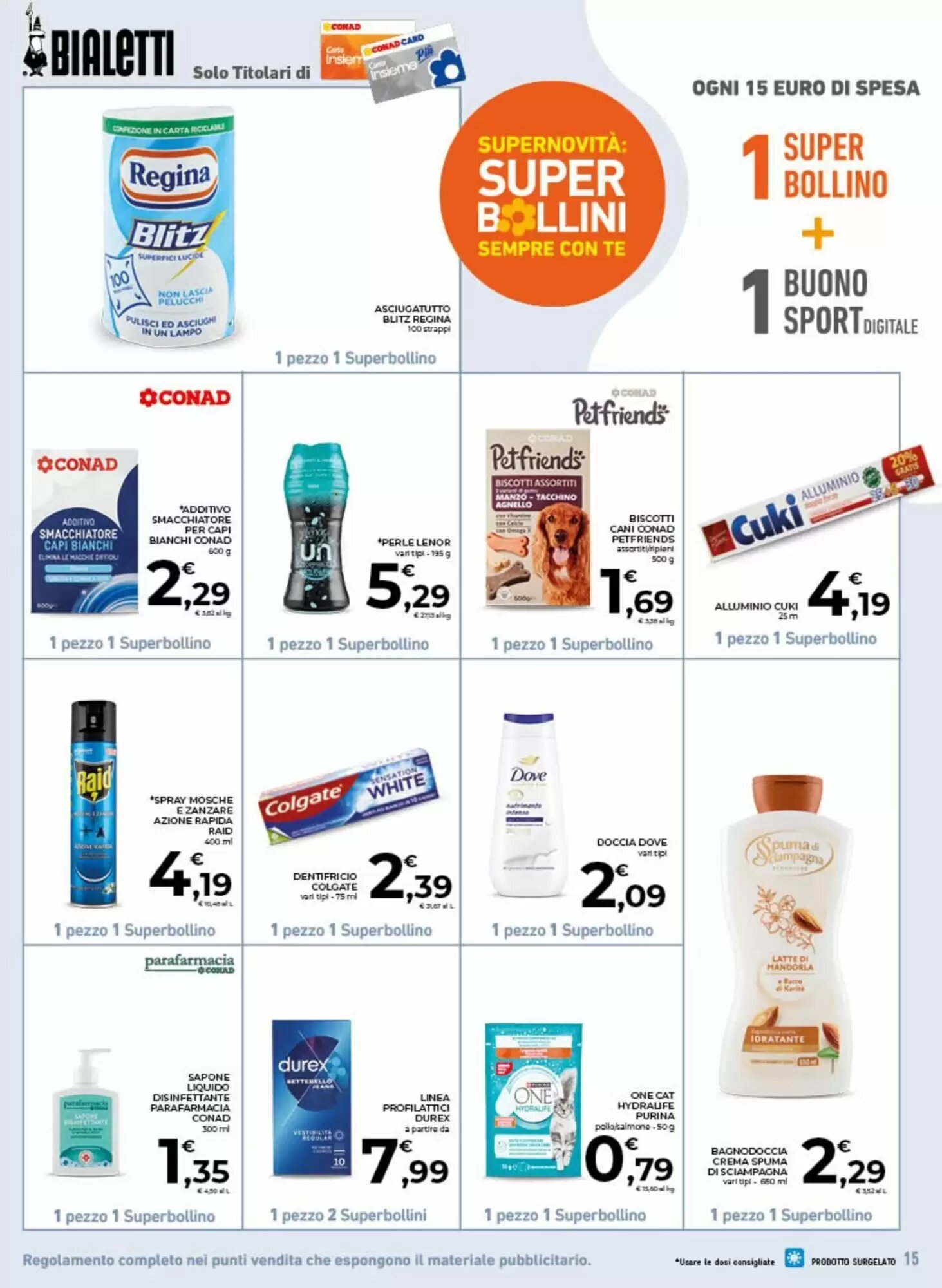 Volantino promozionale Conad City  valide dal 29/07/2026 - Pagina 15.