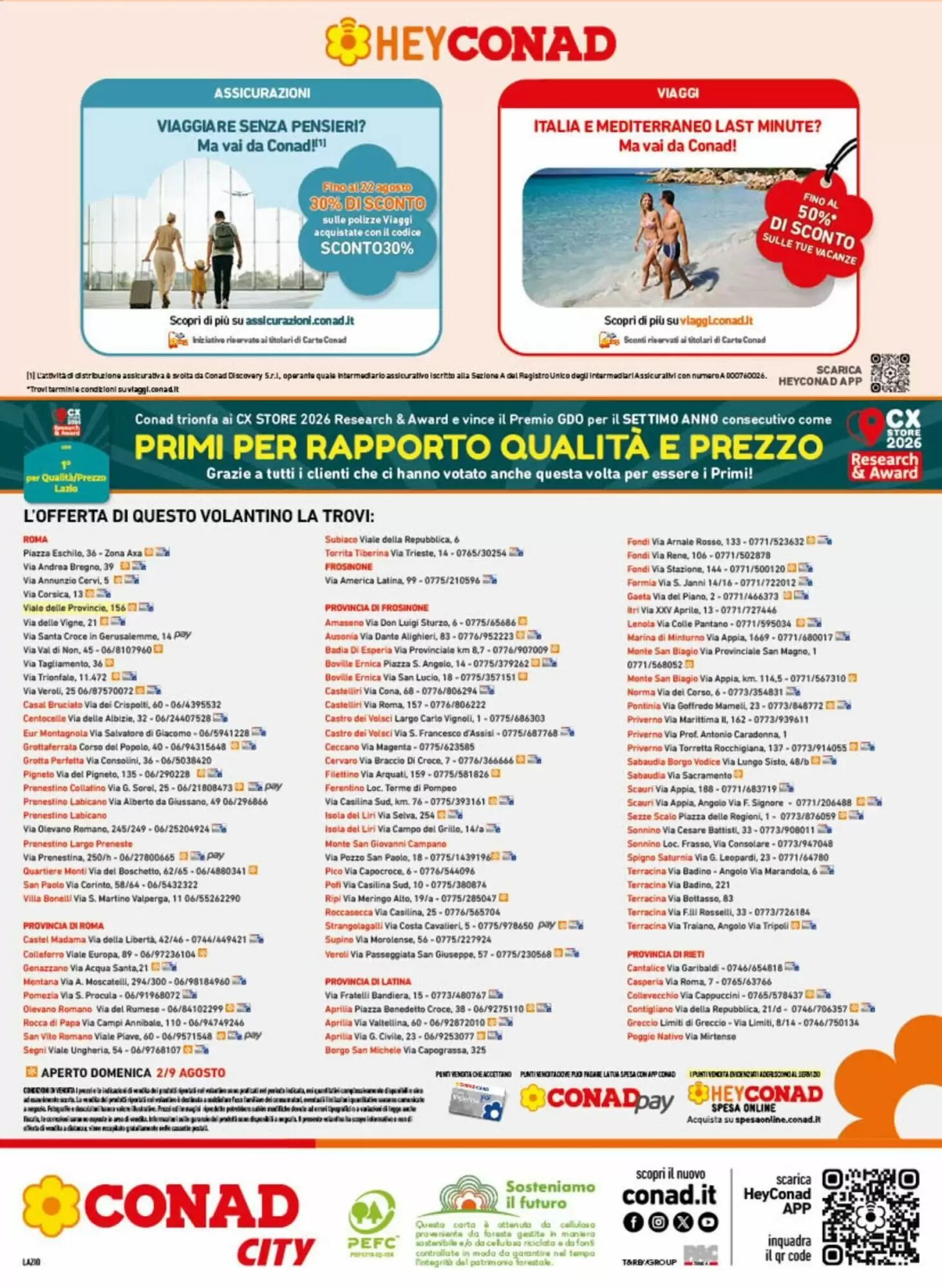 Volantino promozionale Conad City  valide dal 29/07/2026 - Pagina 16.