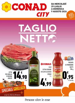 Volantino promozionale Conad City valide dal 29/07/2026