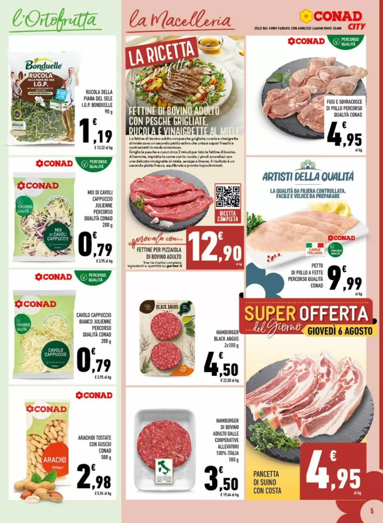 Volantino promozionale Conad City  valide dal 29/07/2026 - Pagina 5.