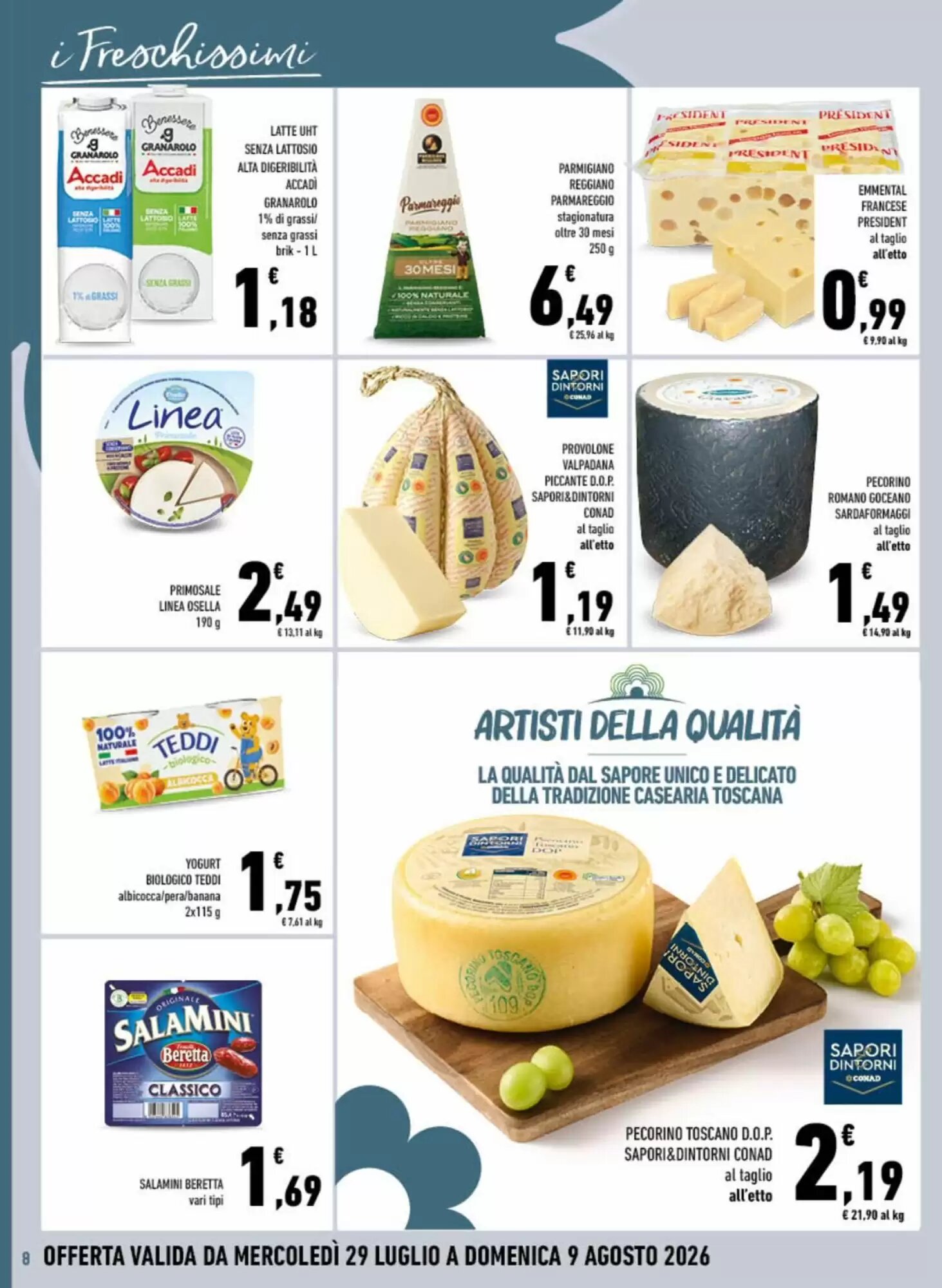 Volantino promozionale Conad City  valide dal 29/07/2026 - Pagina 8.