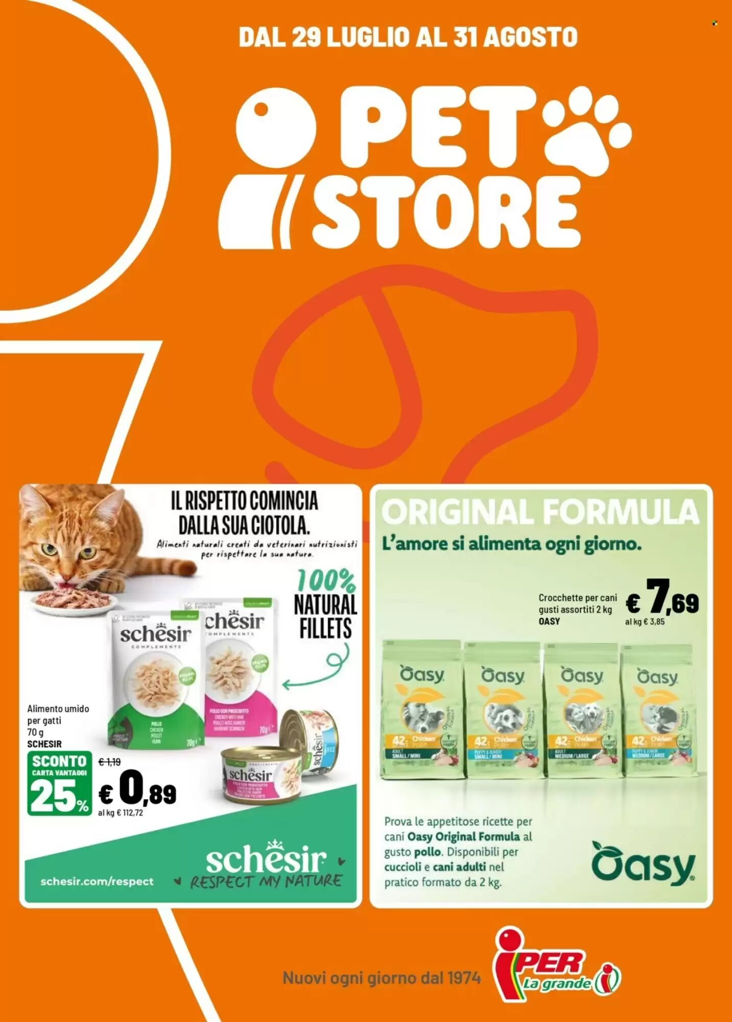 Volantino promozionale Iper La Grande  valide dal 29/07/2026 - Pagina 1.