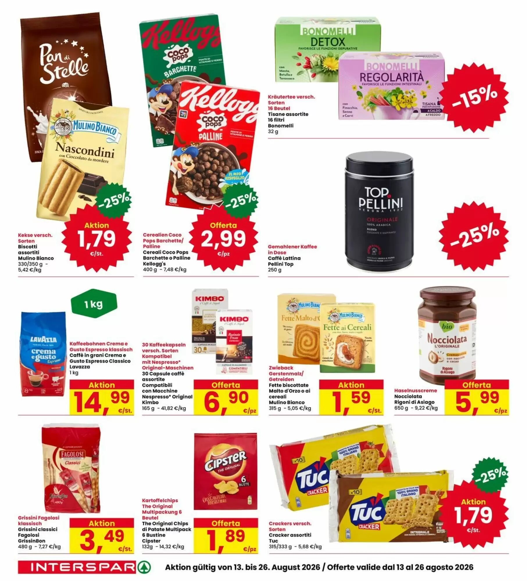 Volantino promozionale Interspar  valide dal 10/08/2026 - Pagina 18.