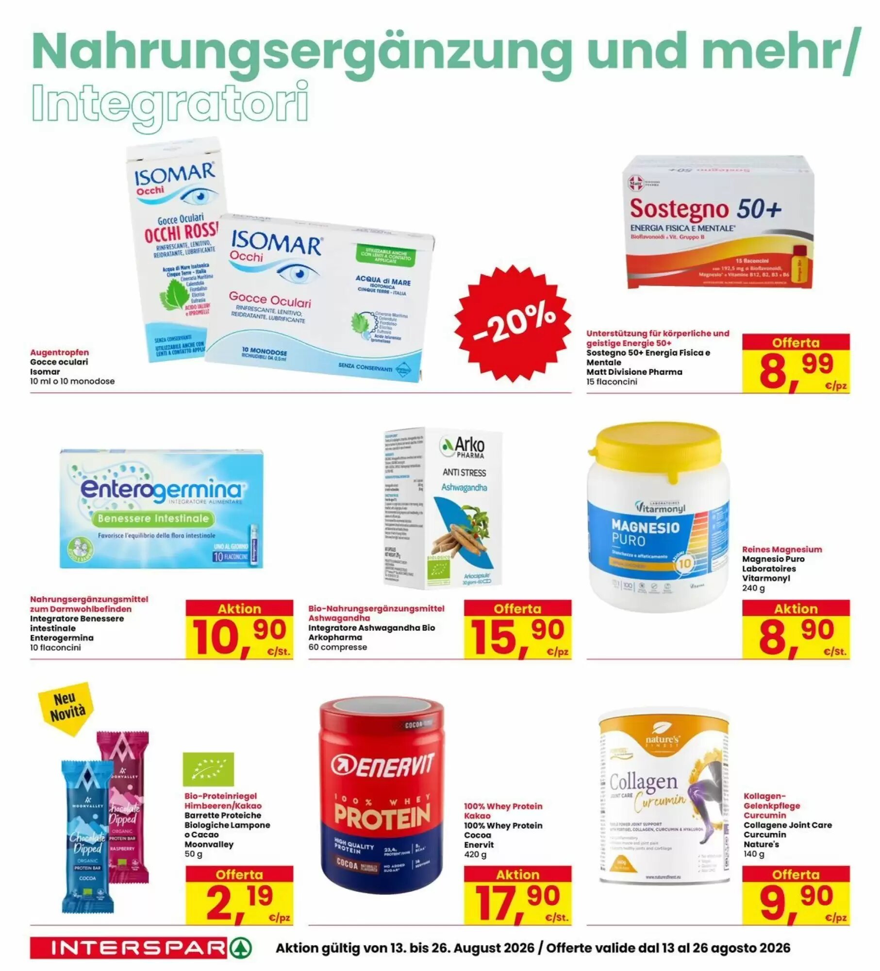 Volantino promozionale Interspar  valide dal 10/08/2026 - Pagina 22.