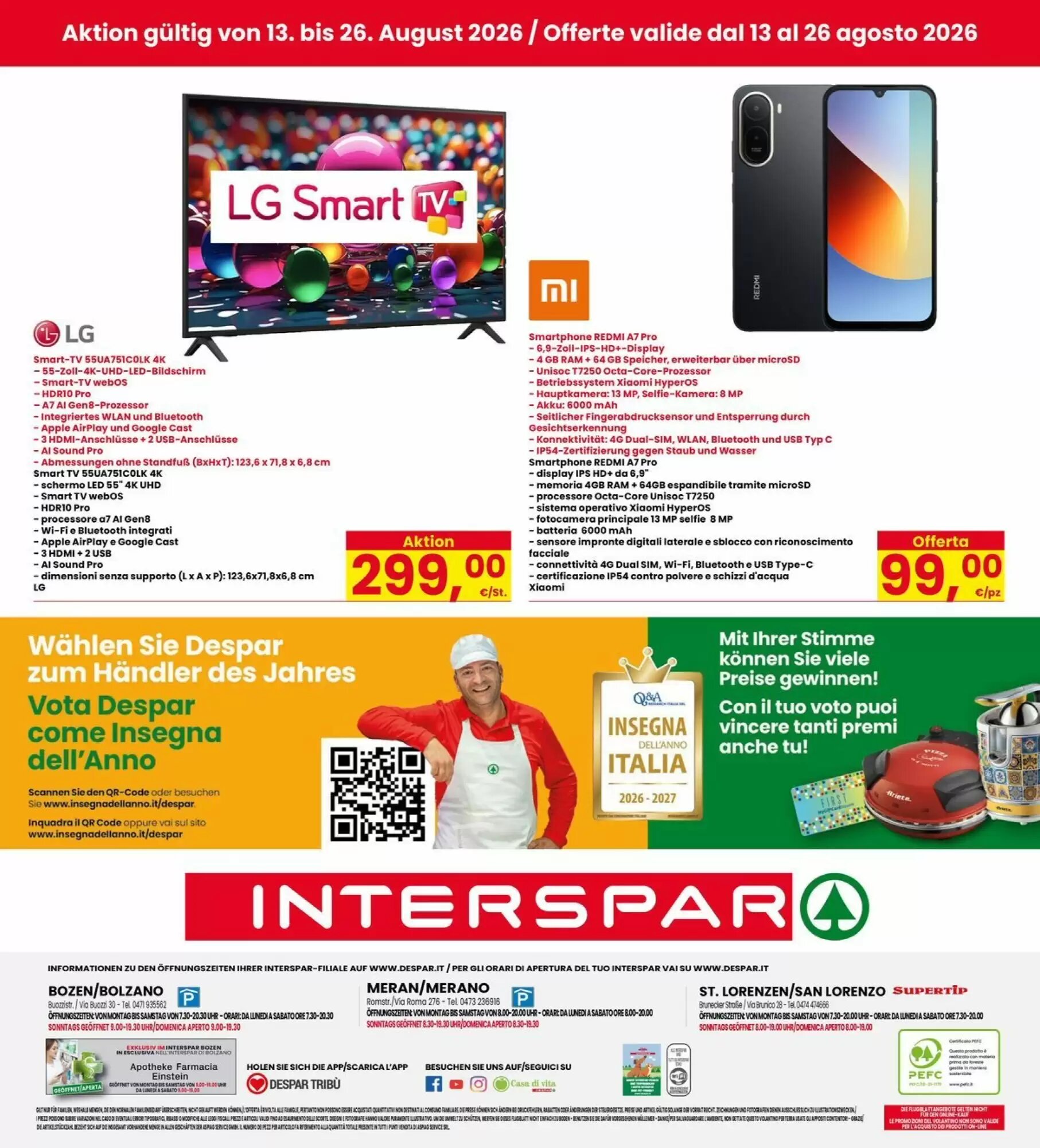 Volantino promozionale Interspar  valide dal 10/08/2026 - Pagina 32.