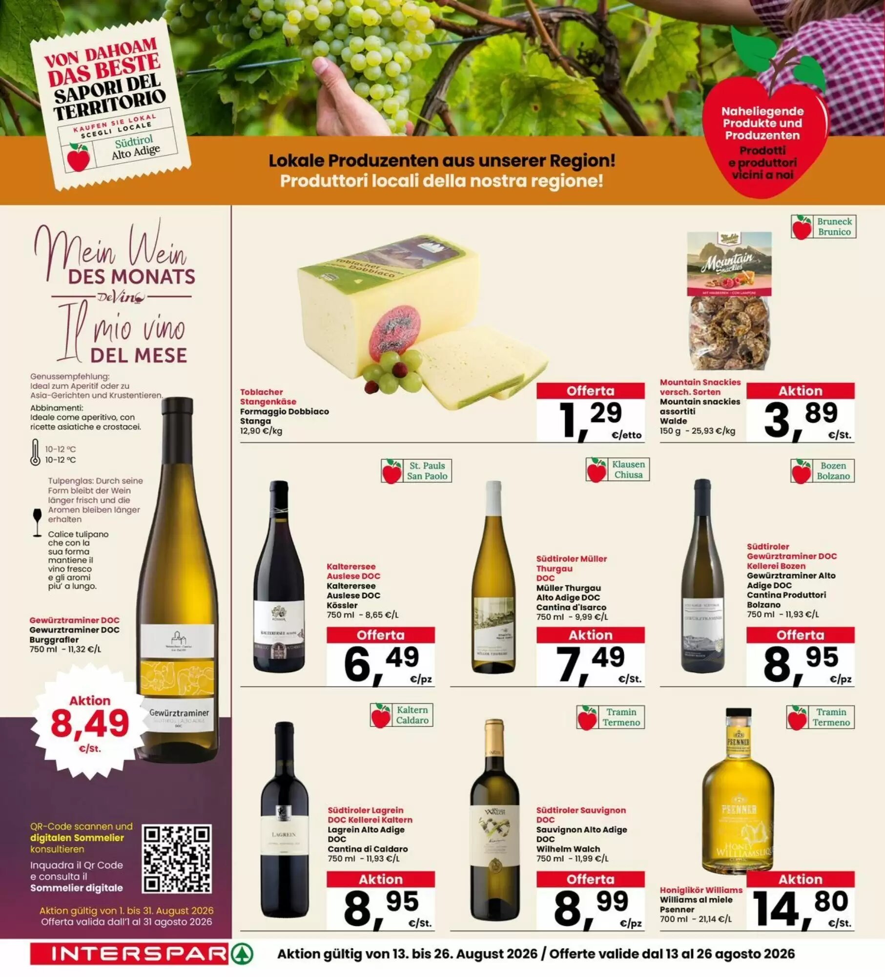 Volantino promozionale Interspar  valide dal 10/08/2026 - Pagina 8.