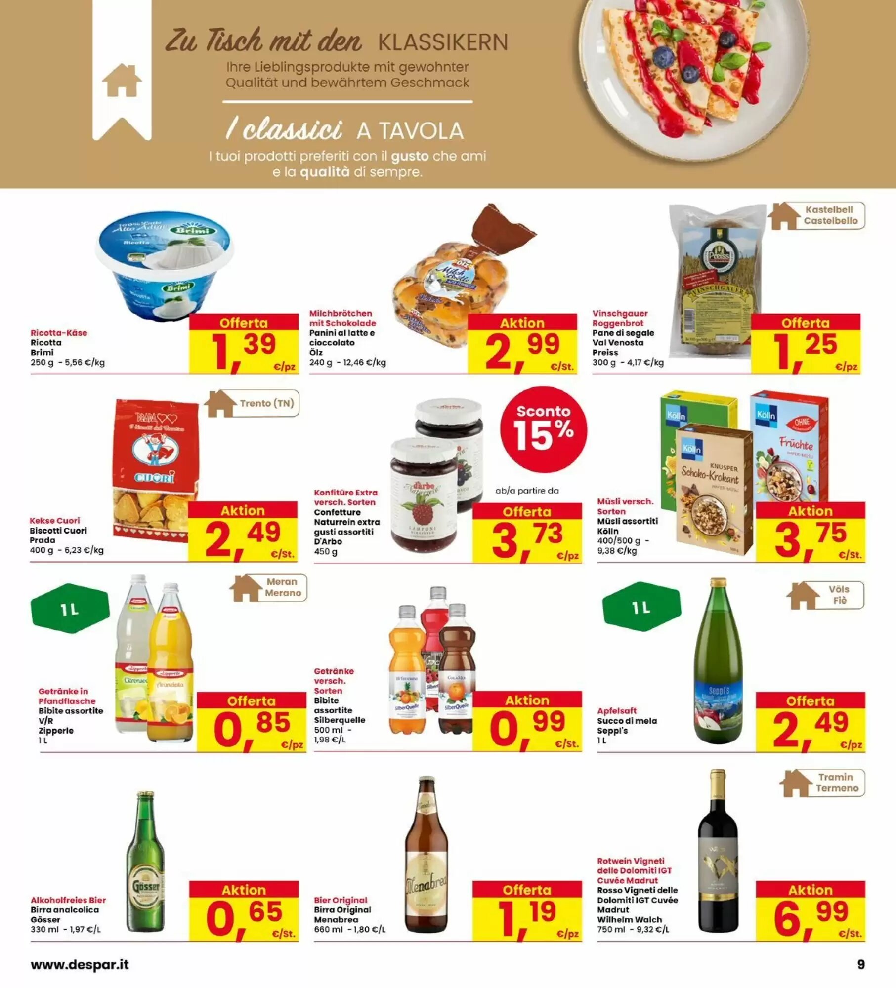 Volantino promozionale Interspar  valide dal 10/08/2026 - Pagina 9.