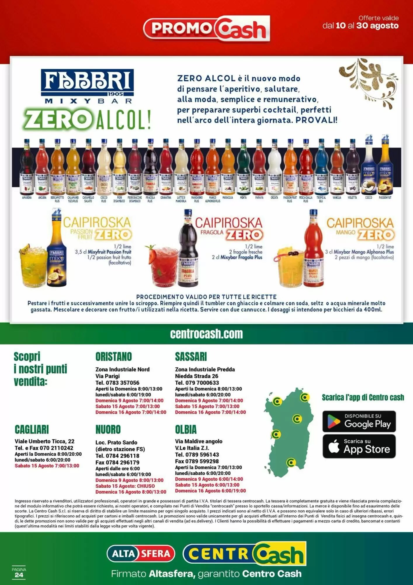 Volantino promozionale Centro Cash  valide dal 10/08/2026 - Pagina 24.