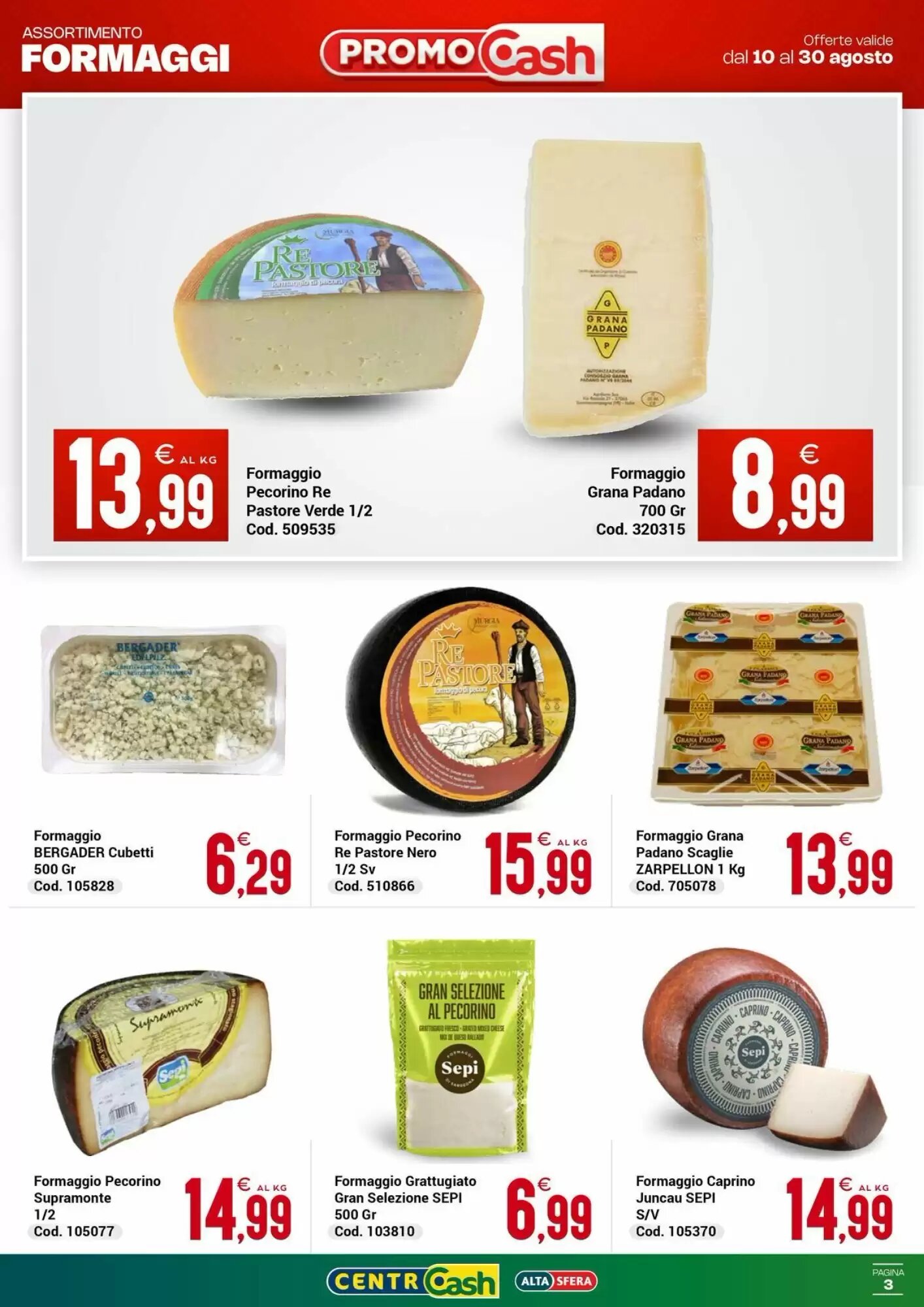 Volantino promozionale Centro Cash  valide dal 10/08/2026 - Pagina 3.