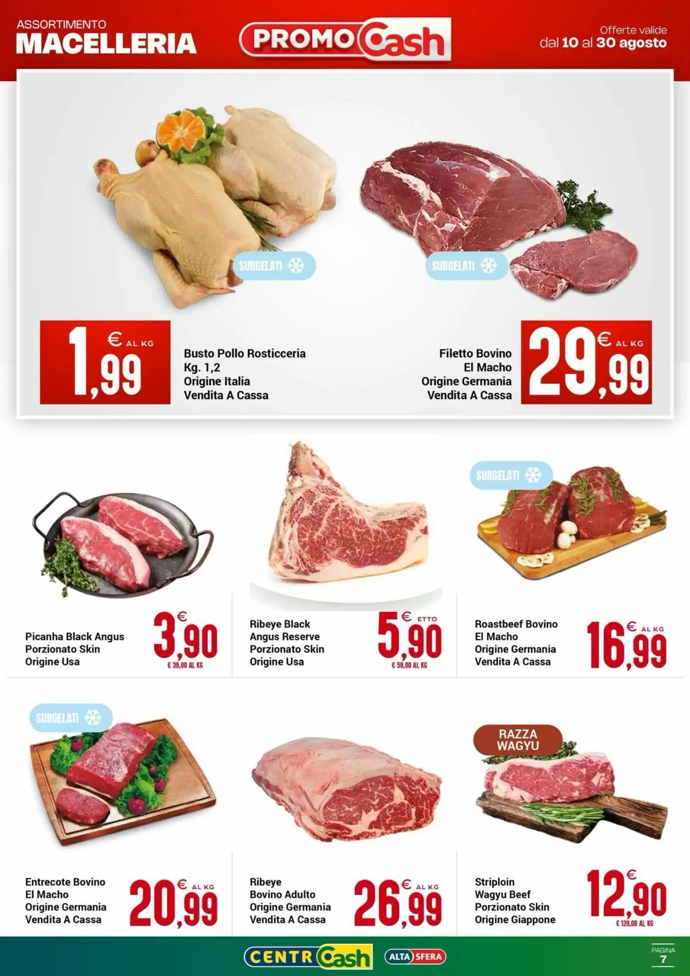 Volantino promozionale Centro Cash  valide dal 10/08/2026 - Pagina 7.