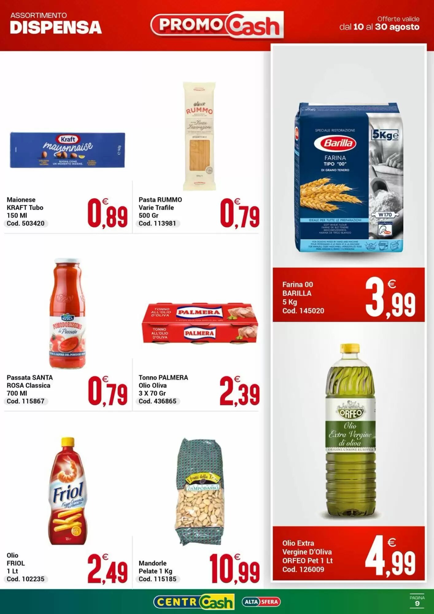 Volantino promozionale Centro Cash  valide dal 10/08/2026 - Pagina 9.