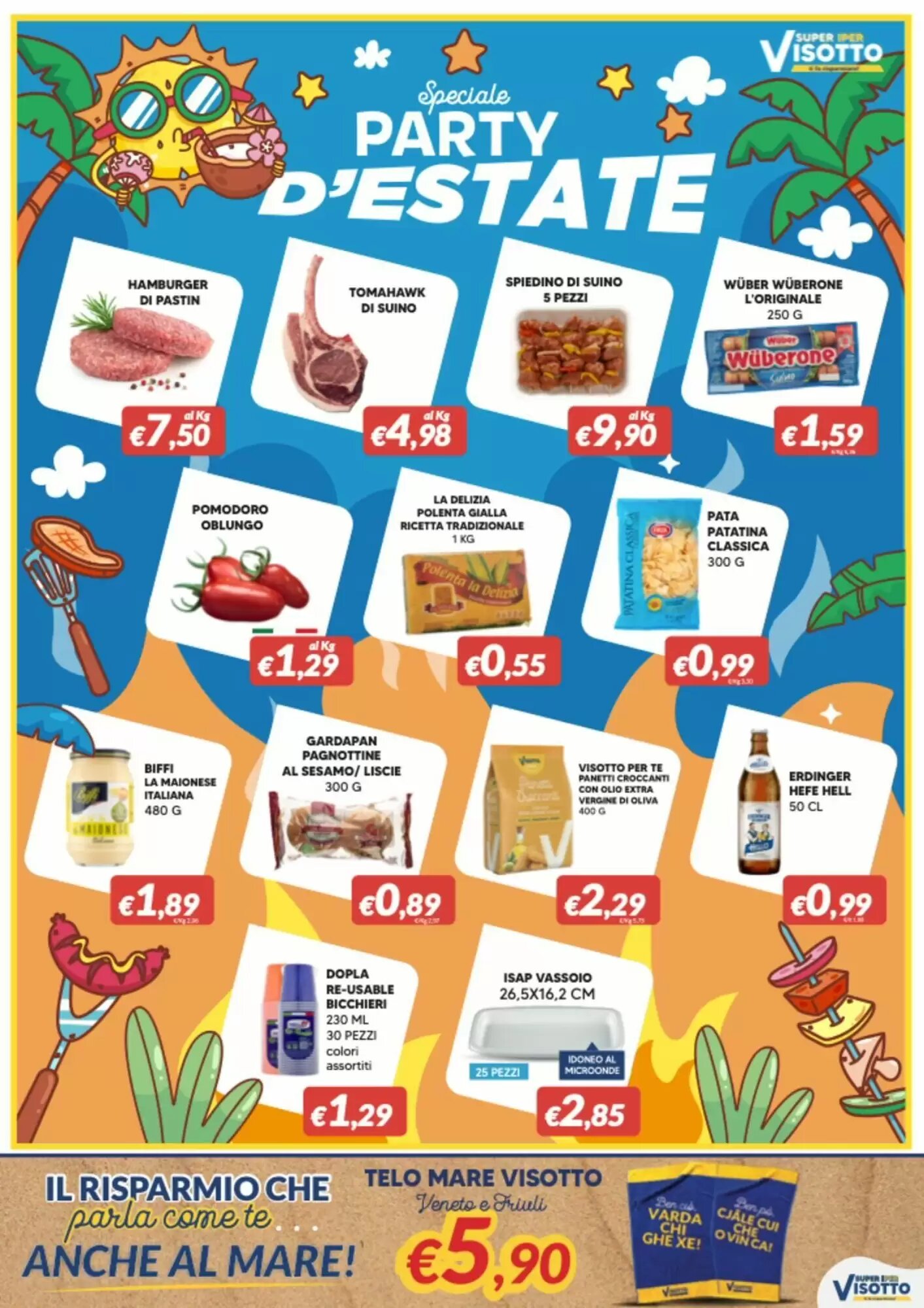Volantino promozionale Supermercati Visotto  valide dal 12/08/2026 - Pagina 8.