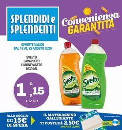 Volantino promozionale Splendidi e Splendenti  valide dal 12/08/2026