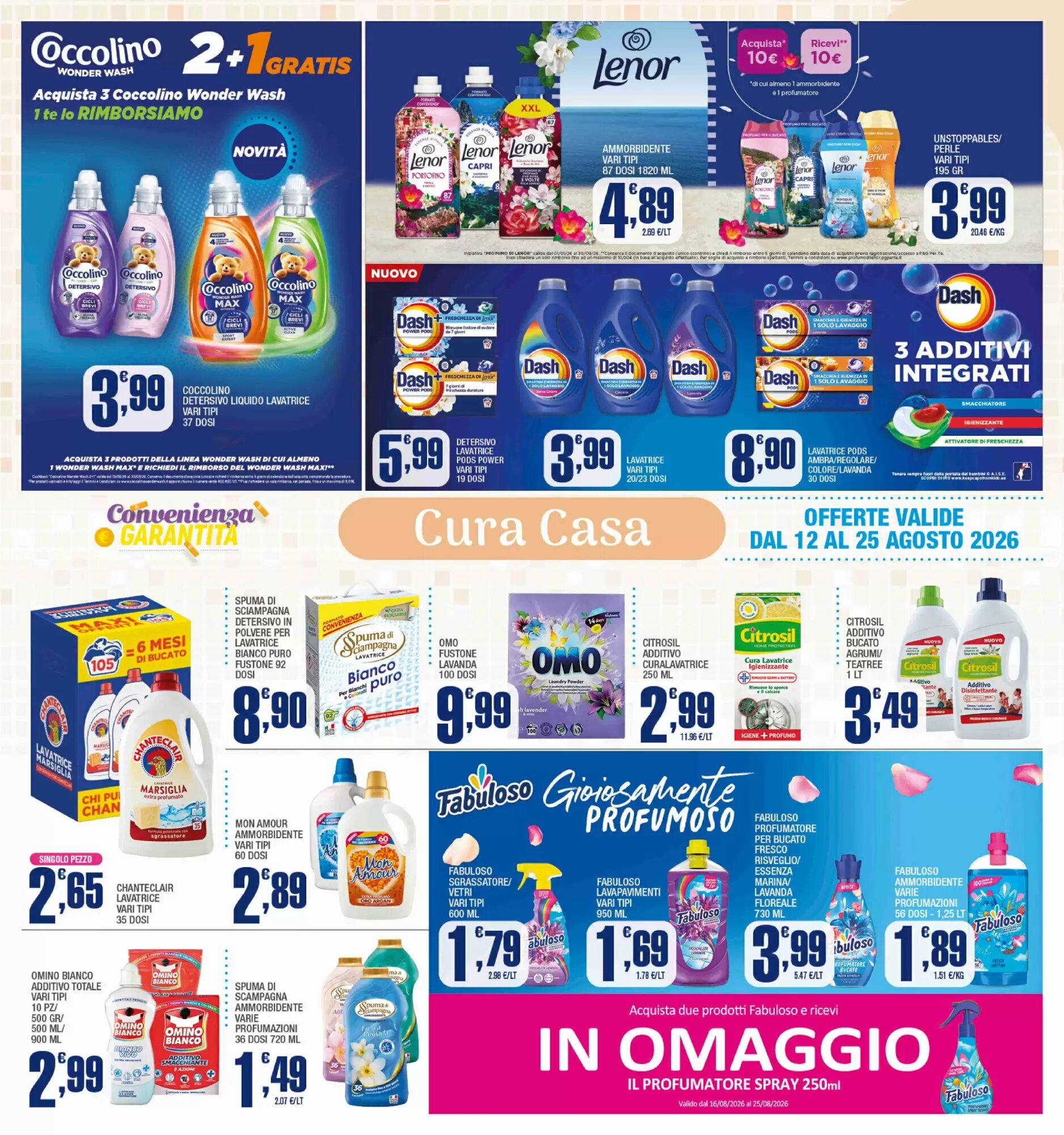 Volantino promozionale Splendidi e Splendenti  valide dal 12/08/2026 - Pagina 9.