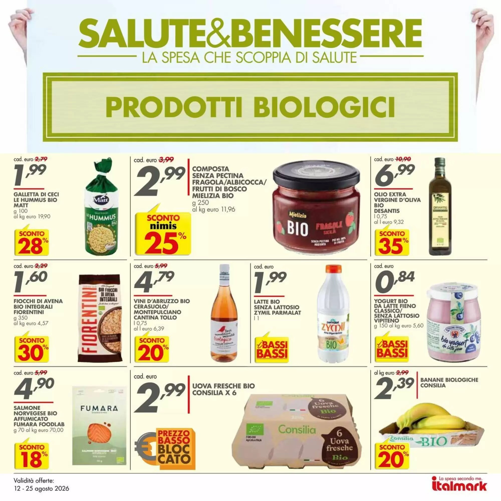 Volantino promozionale Italmark  valide dal 12/08/2026 - Pagina 10.