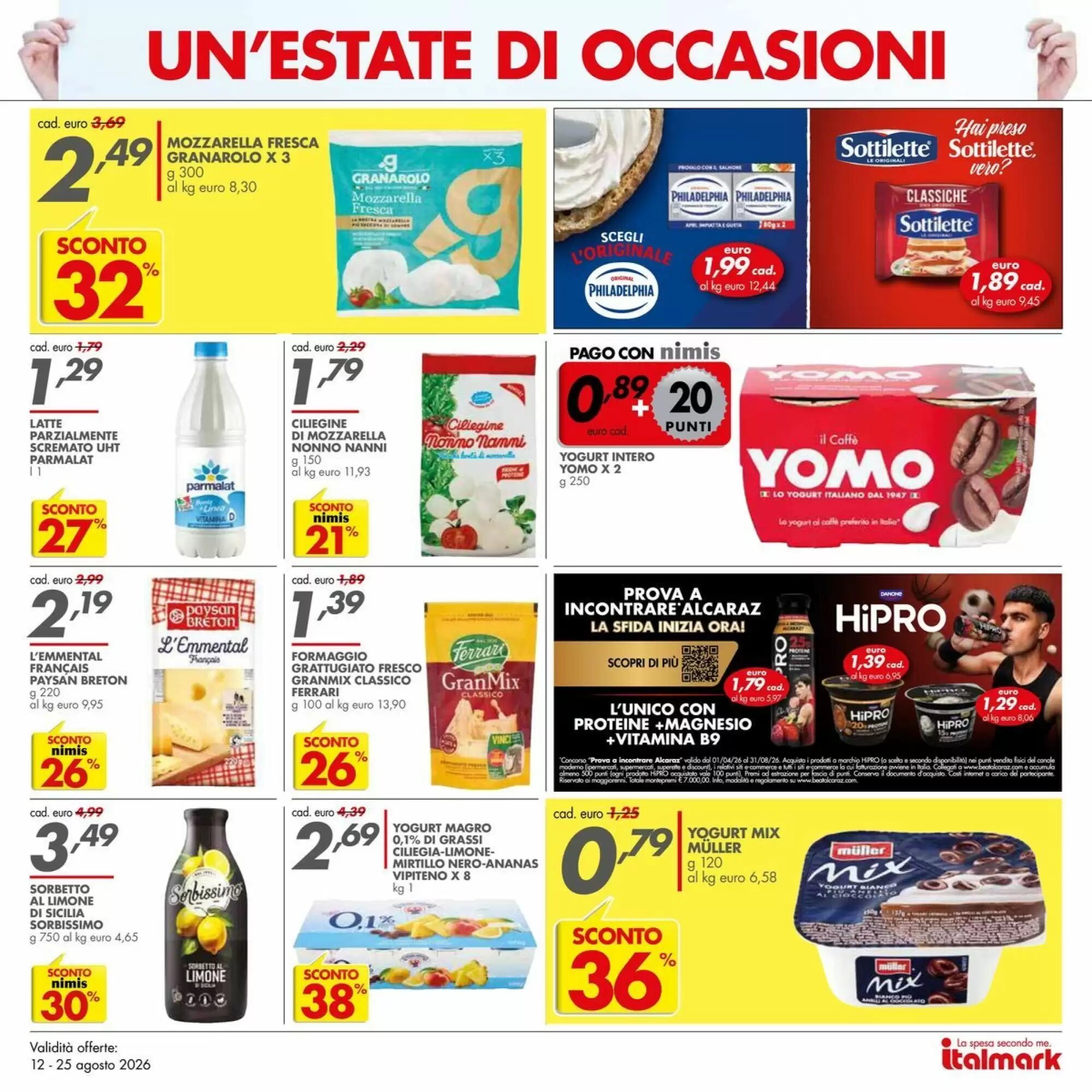Volantino promozionale Italmark  valide dal 12/08/2026 - Pagina 11.