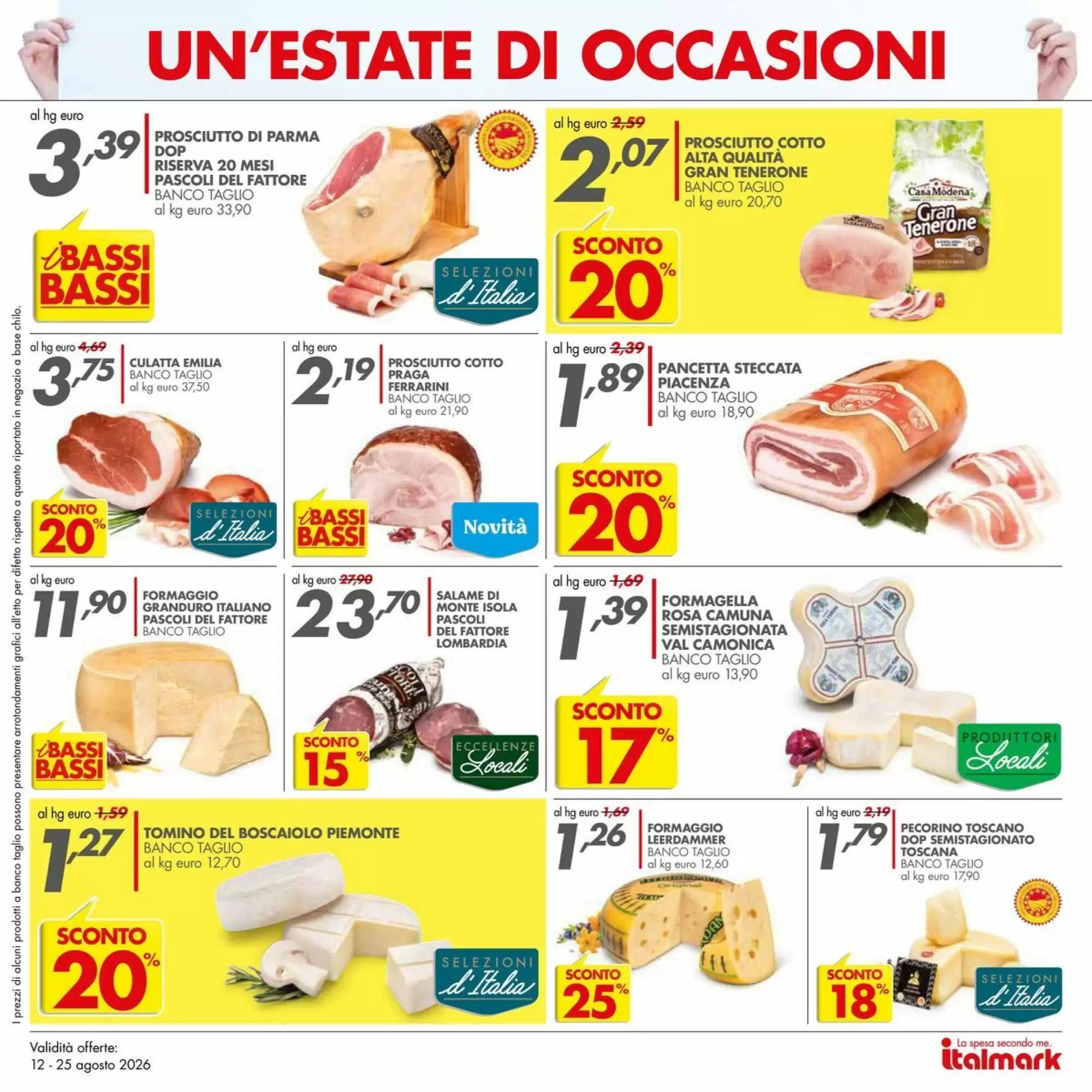Volantino promozionale Italmark  valide dal 12/08/2026 - Pagina 14.