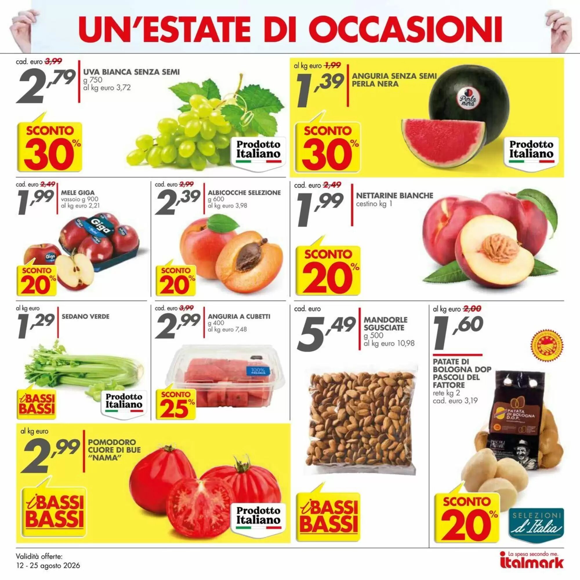 Volantino promozionale Italmark  valide dal 12/08/2026 - Pagina 16.