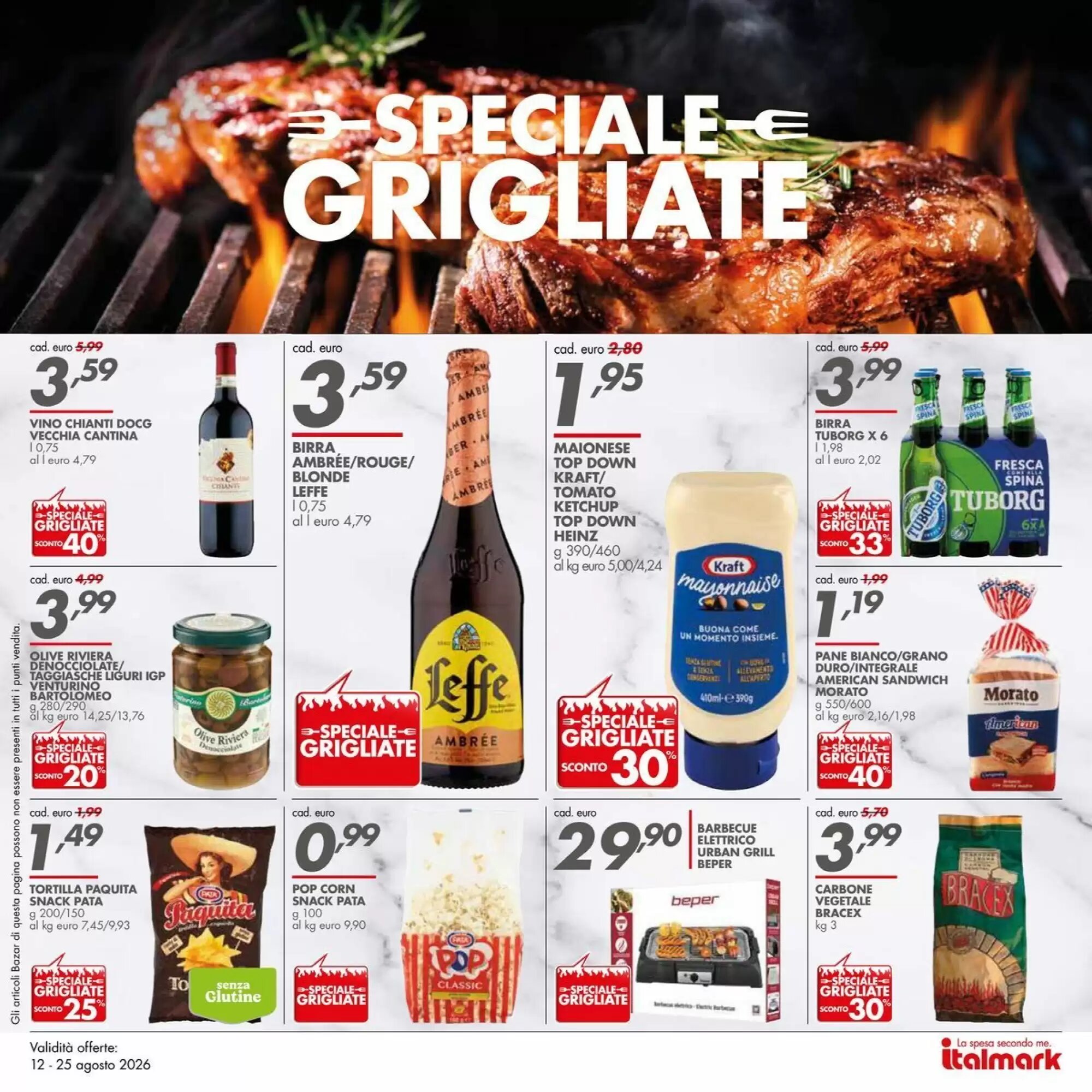 Volantino promozionale Italmark  valide dal 12/08/2026 - Pagina 18.