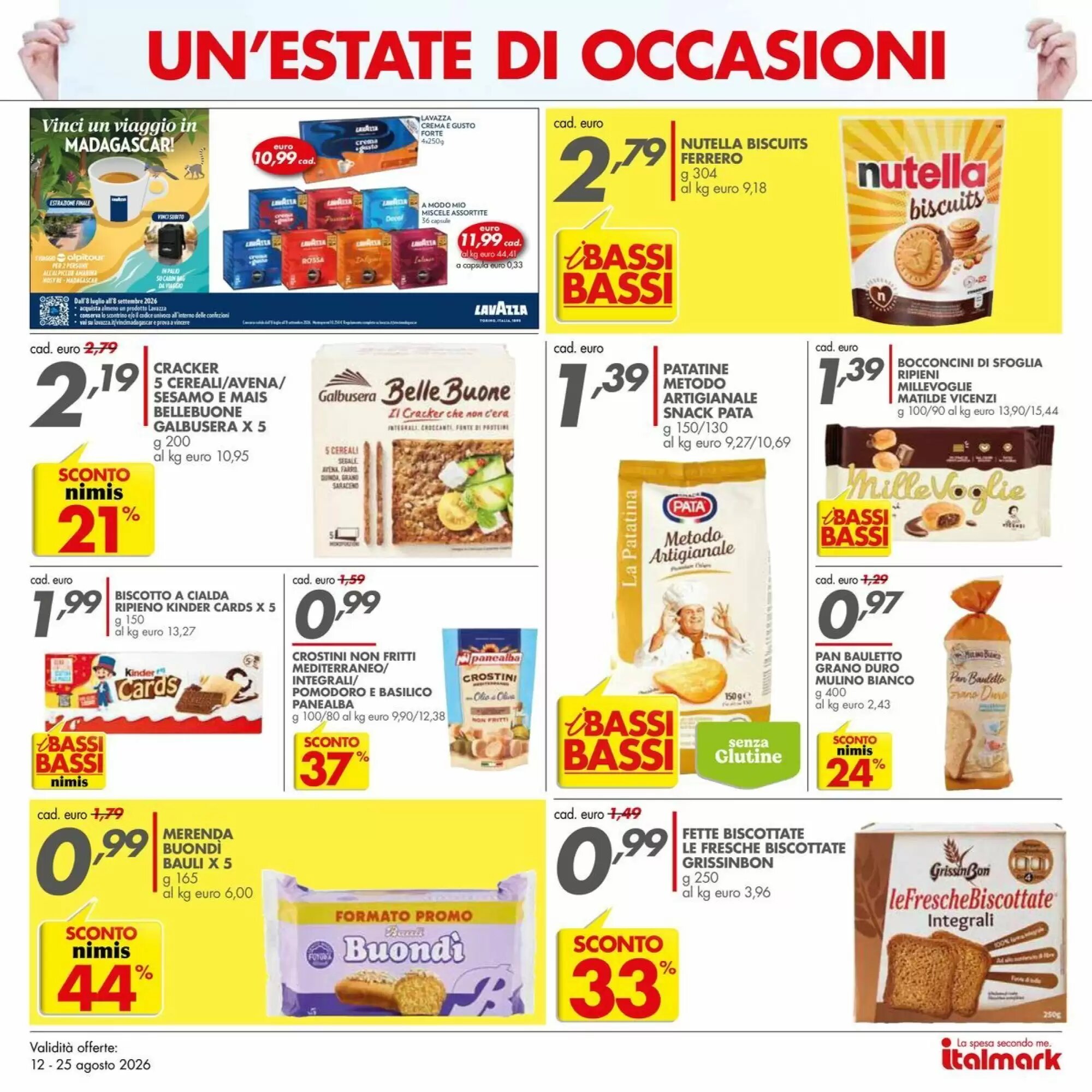Volantino promozionale Italmark  valide dal 12/08/2026 - Pagina 4.
