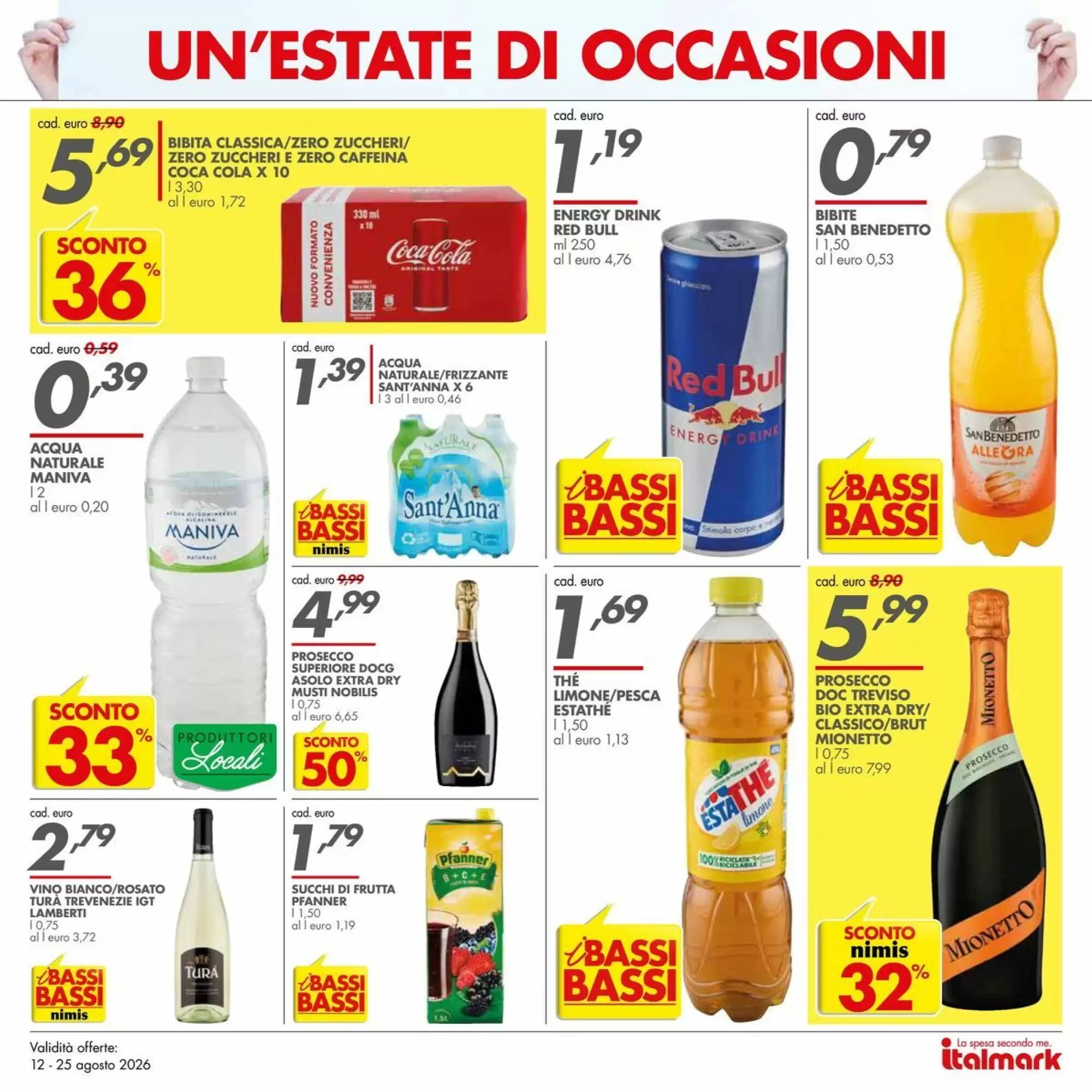 Volantino promozionale Italmark  valide dal 12/08/2026 - Pagina 7.
