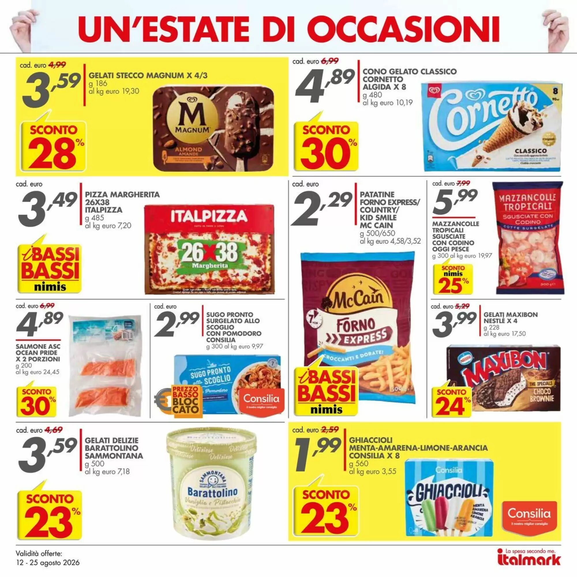 Volantino promozionale Italmark  valide dal 12/08/2026 - Pagina 9.