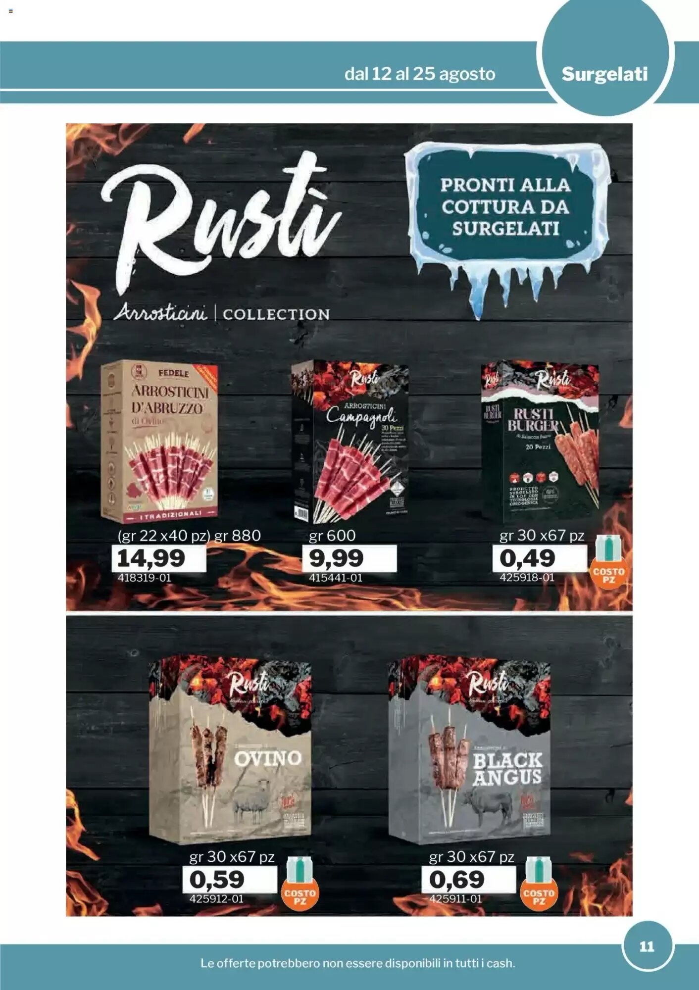 Volantino promozionale GrosMarket  valide dal 12/08/2026 - Pagina 11.