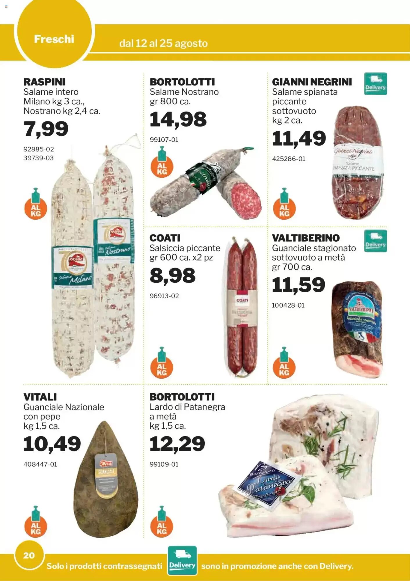 Volantino promozionale GrosMarket  valide dal 12/08/2026 - Pagina 20.