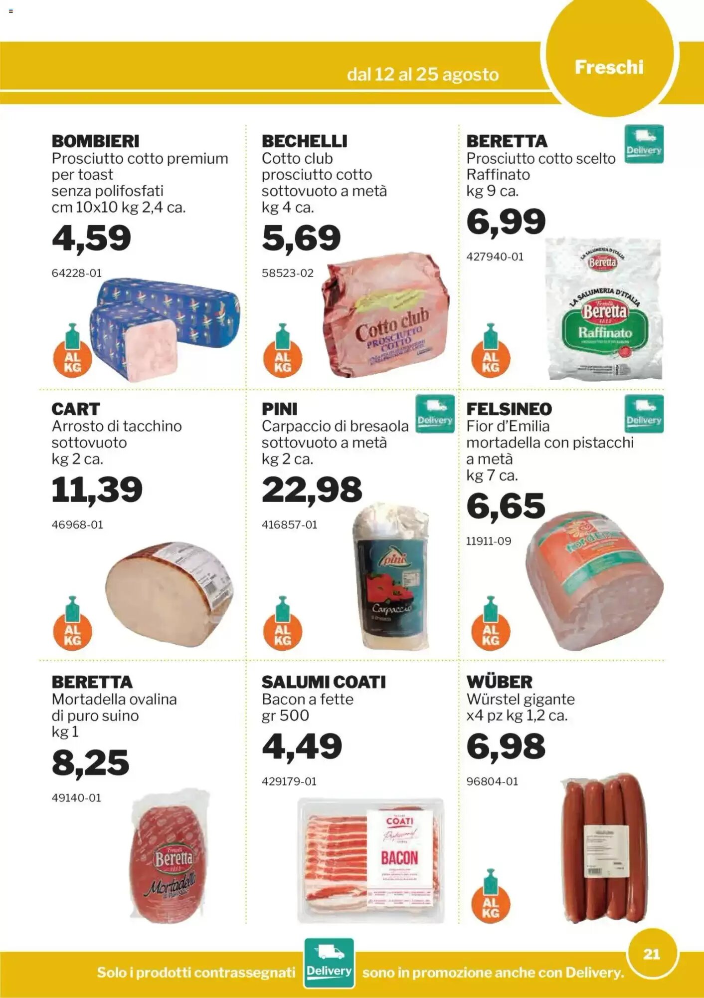 Volantino promozionale GrosMarket  valide dal 12/08/2026 - Pagina 21.