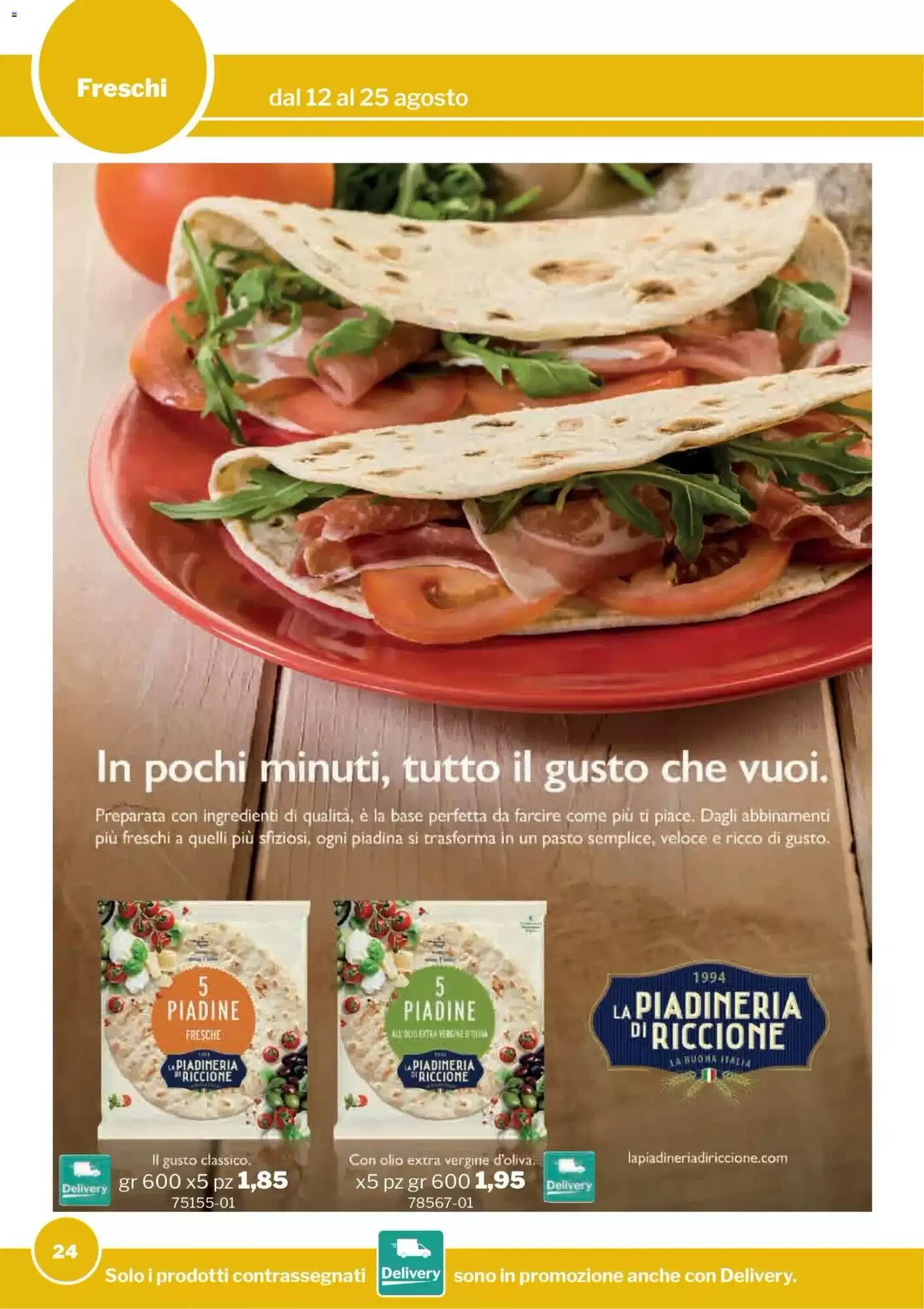 Volantino promozionale GrosMarket  valide dal 12/08/2026 - Pagina 24.