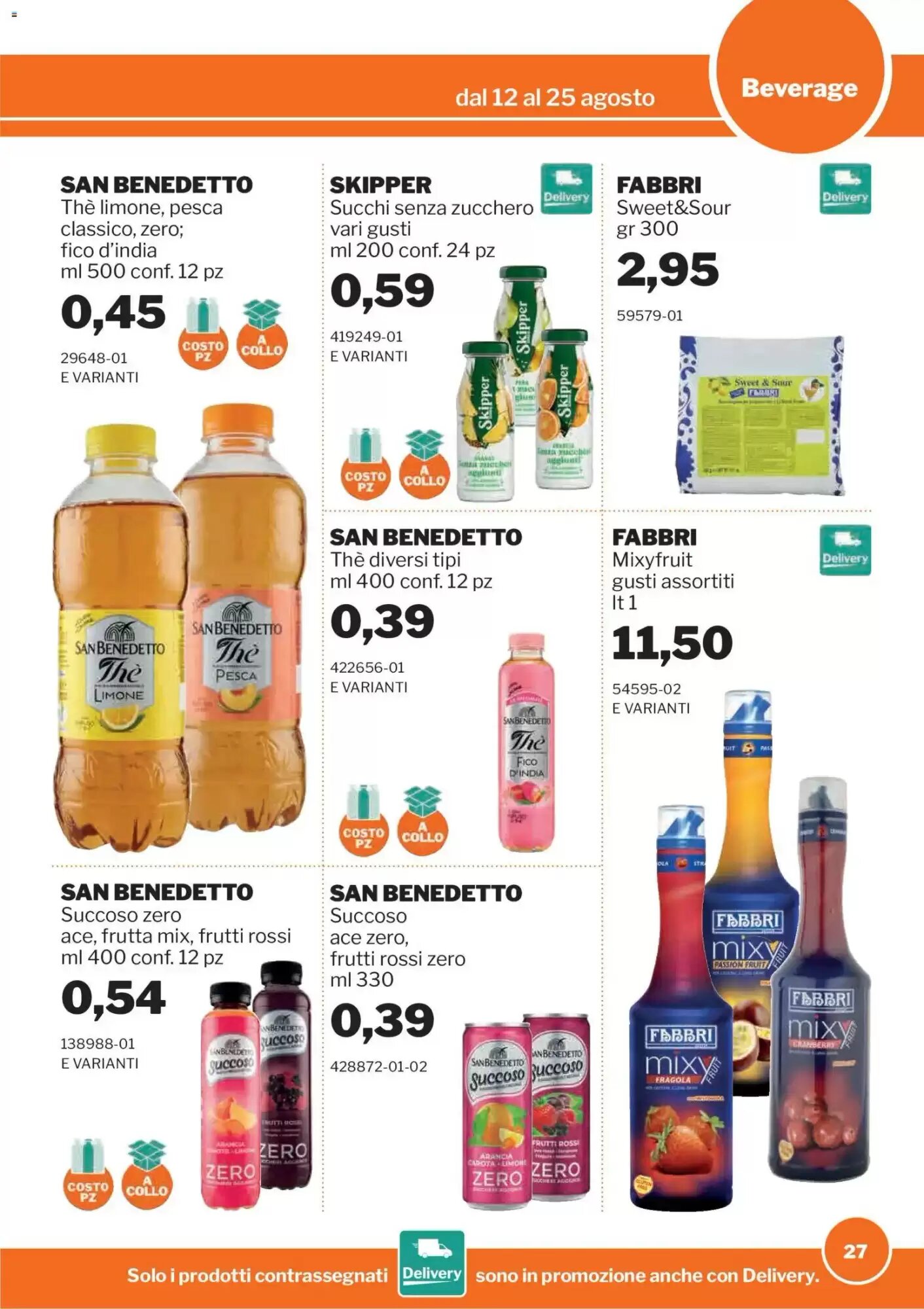 Volantino promozionale GrosMarket  valide dal 12/08/2026 - Pagina 27.