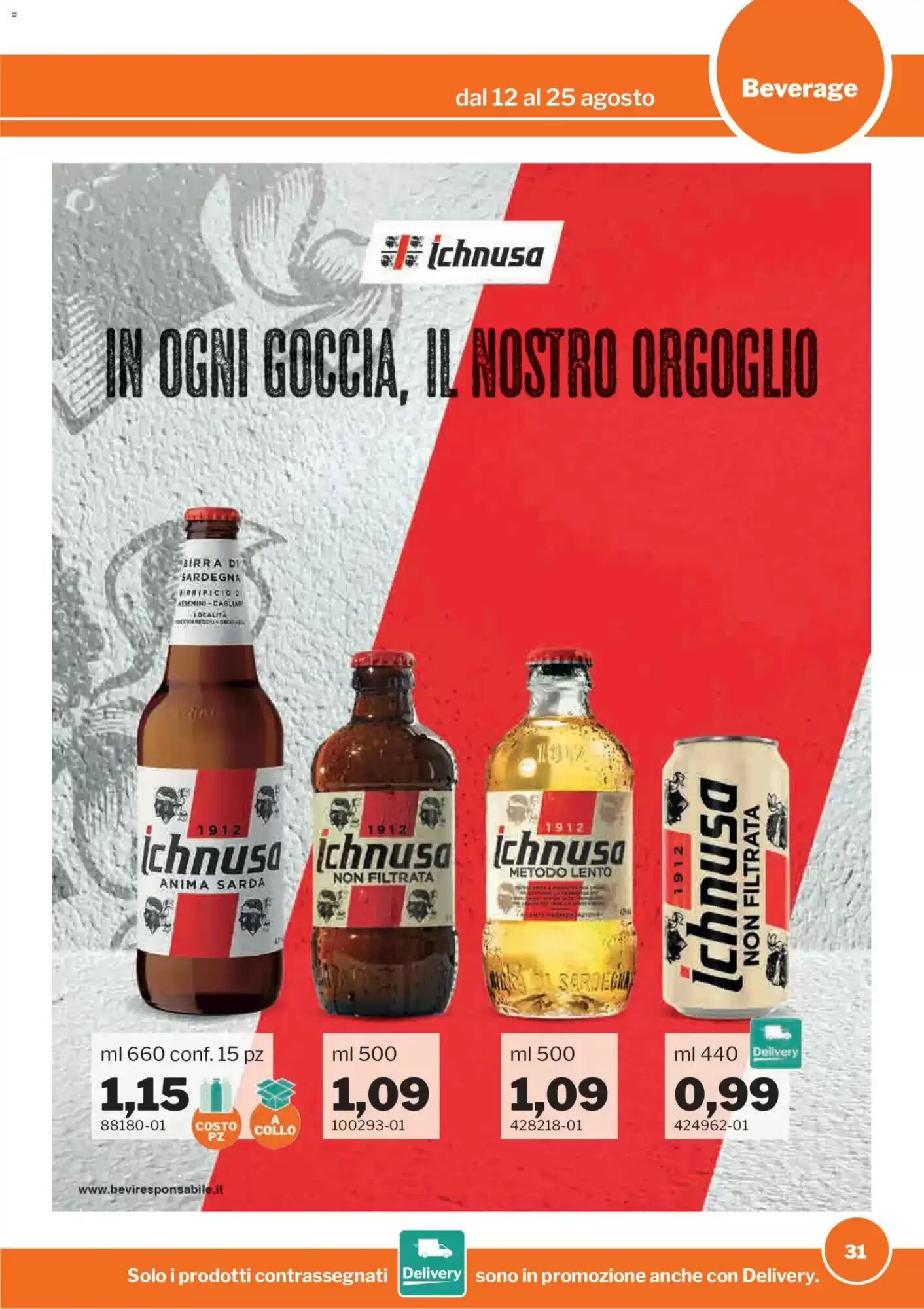 Volantino promozionale GrosMarket  valide dal 12/08/2026 - Pagina 31.