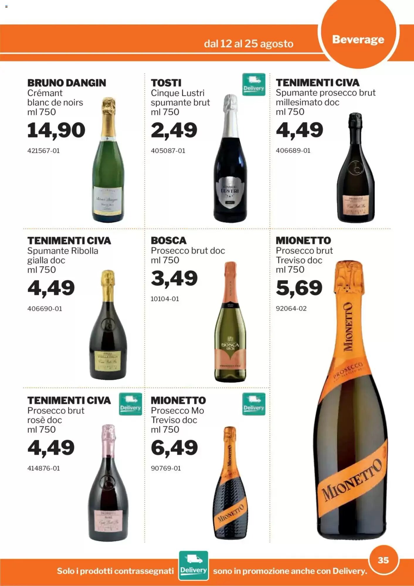 Volantino promozionale GrosMarket  valide dal 12/08/2026 - Pagina 35.