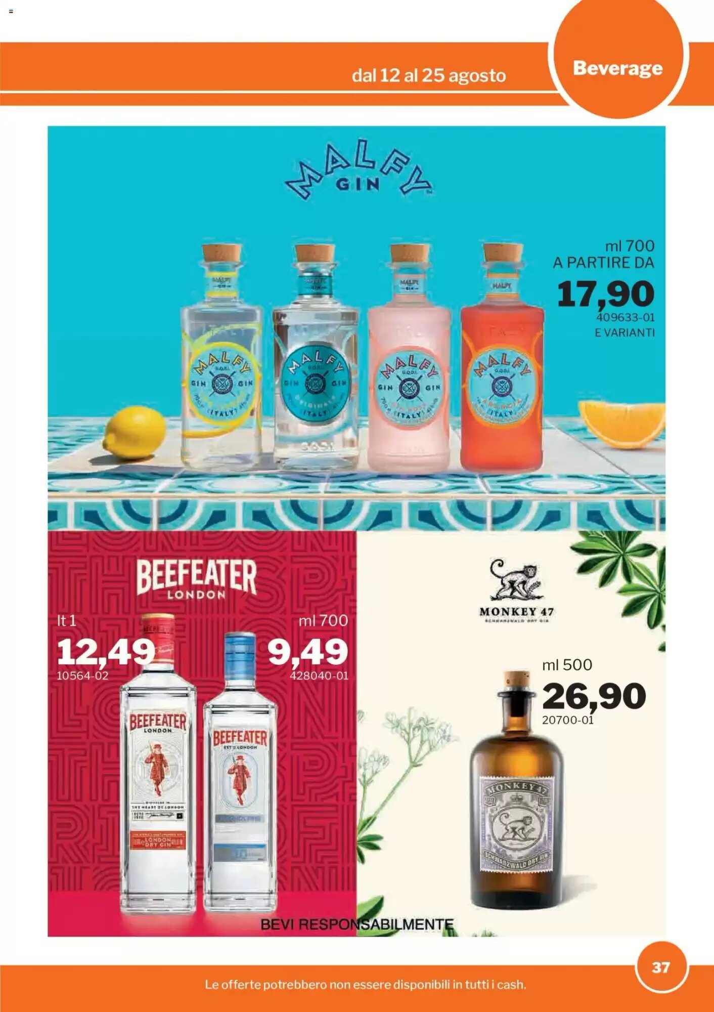 Volantino promozionale GrosMarket  valide dal 12/08/2026 - Pagina 37.