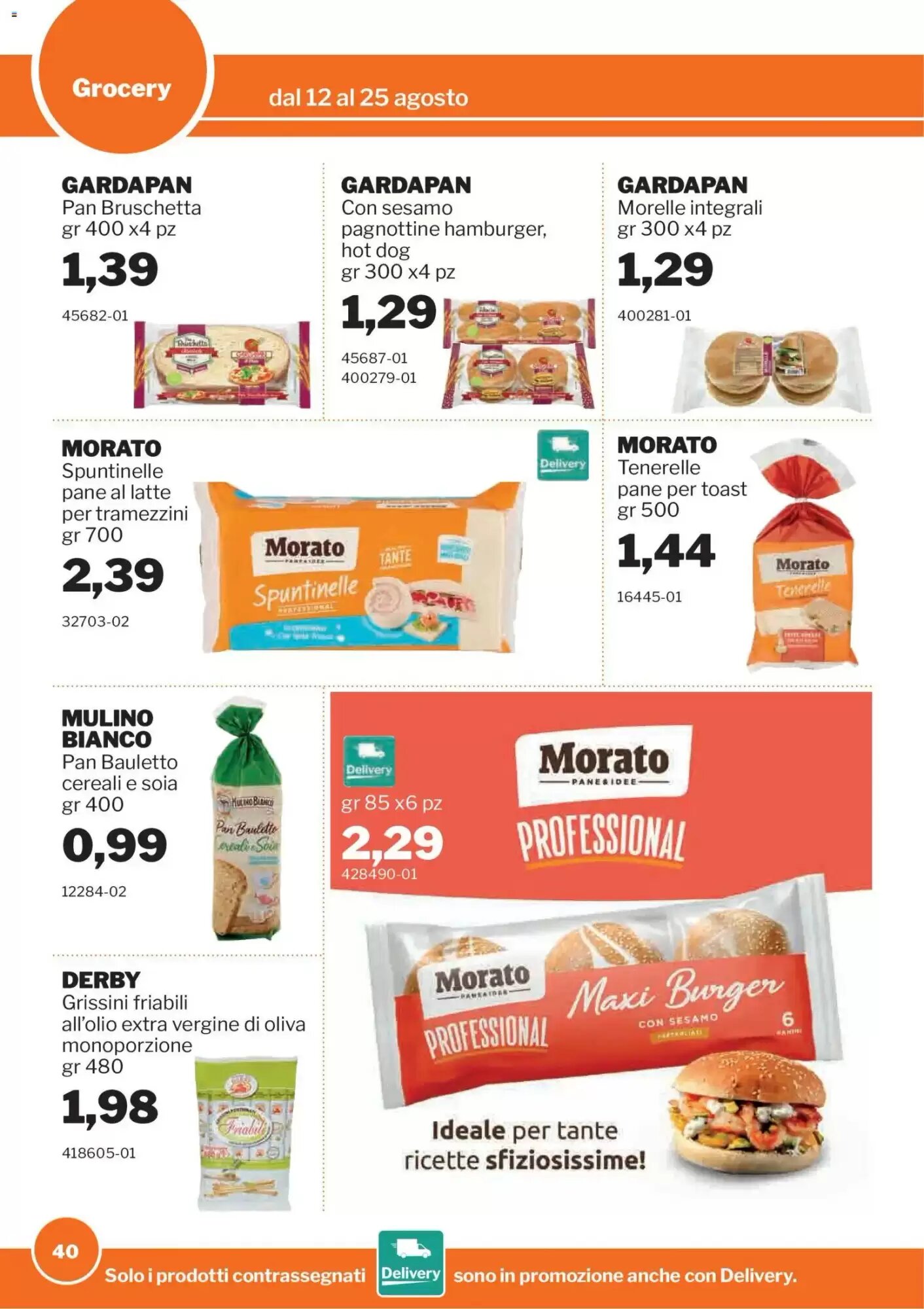 Volantino promozionale GrosMarket  valide dal 12/08/2026 - Pagina 40.