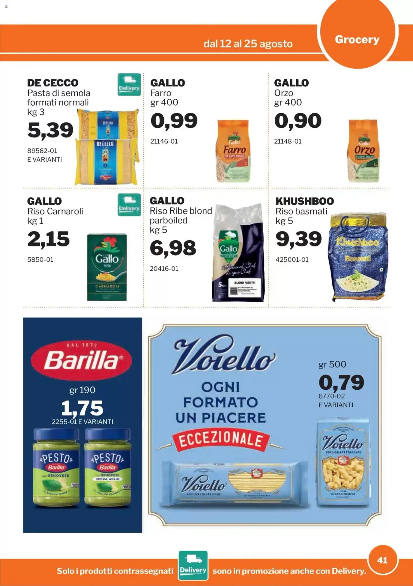Volantino promozionale GrosMarket  valide dal 12/08/2026 - Pagina 41.