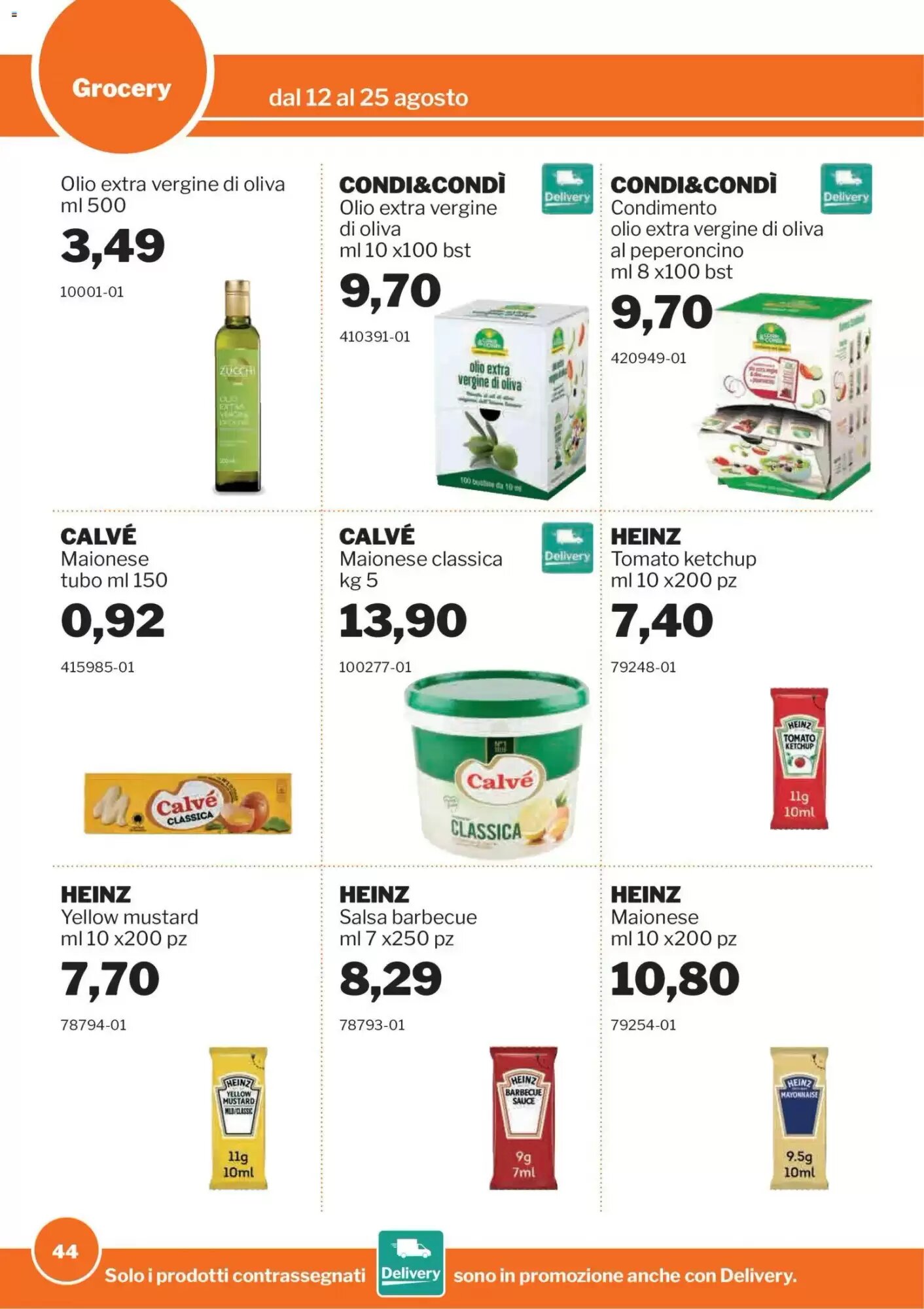 Volantino promozionale GrosMarket  valide dal 12/08/2026 - Pagina 44.