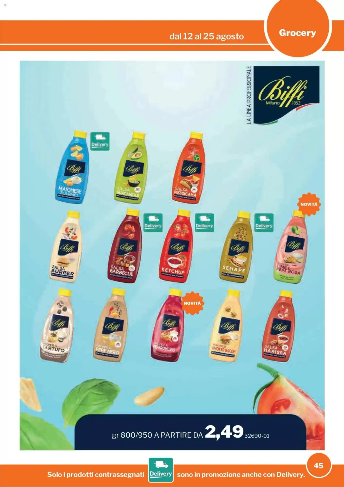 Volantino promozionale GrosMarket  valide dal 12/08/2026 - Pagina 45.