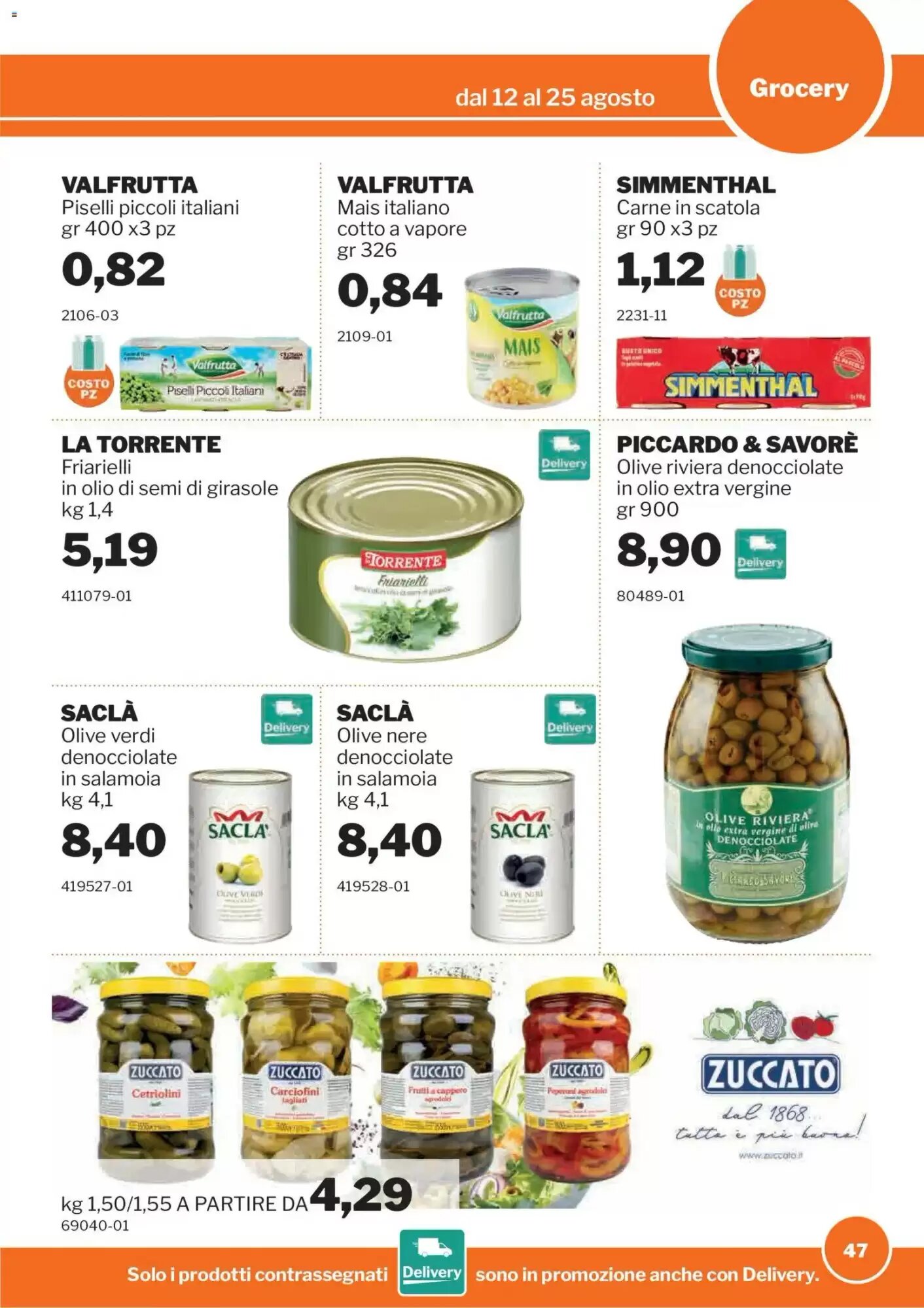 Volantino promozionale GrosMarket  valide dal 12/08/2026 - Pagina 47.
