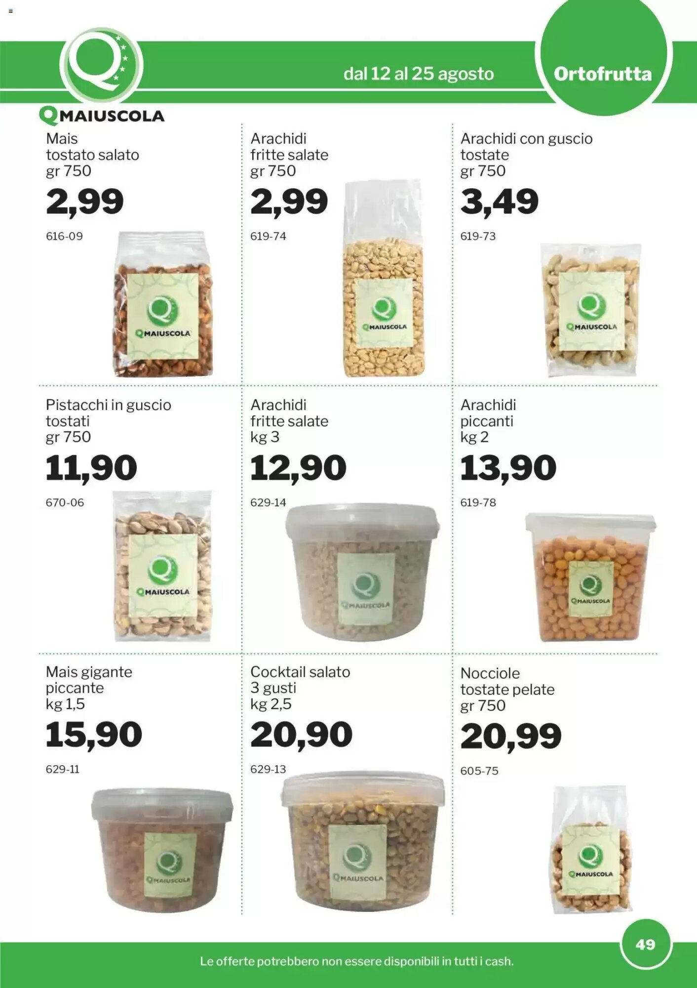 Volantino promozionale GrosMarket  valide dal 12/08/2026 - Pagina 49.