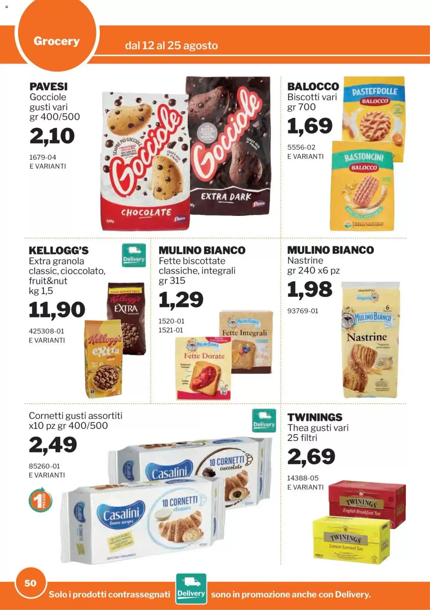 Volantino promozionale GrosMarket  valide dal 12/08/2026 - Pagina 50.