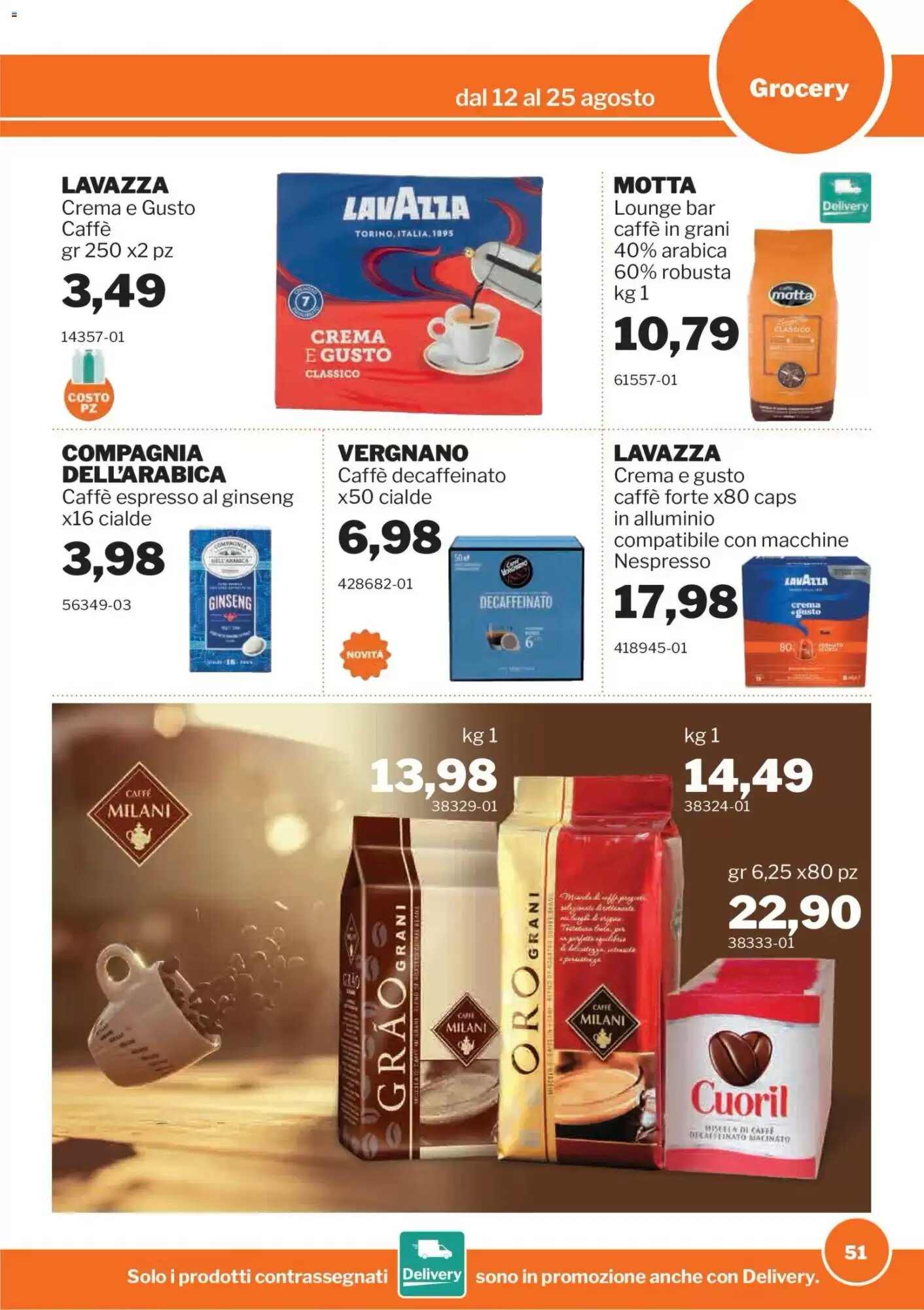 Volantino promozionale GrosMarket  valide dal 12/08/2026 - Pagina 51.