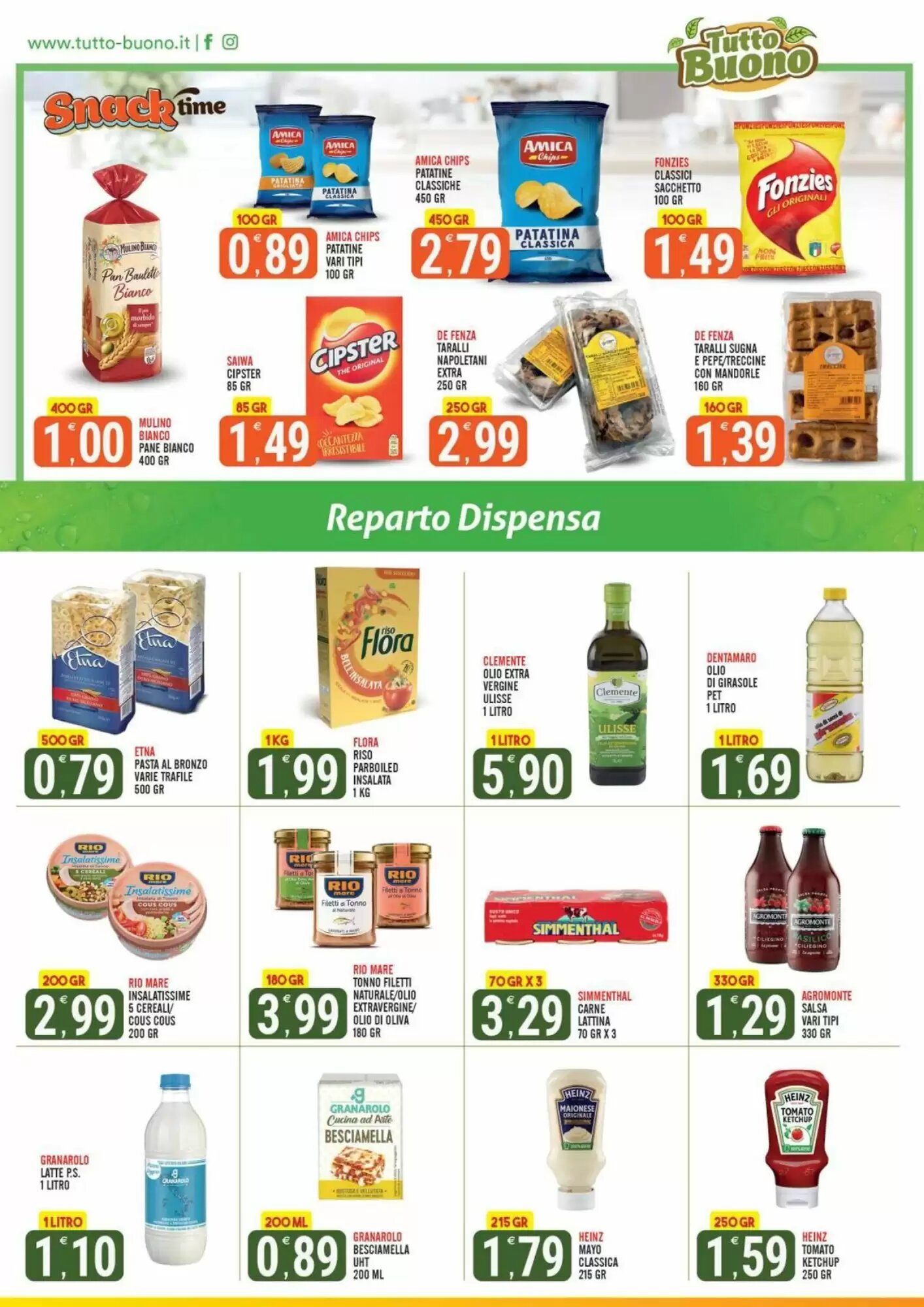Volantino promozionale Tutto Buono  valide dal 12/08/2026 - Pagina 5.