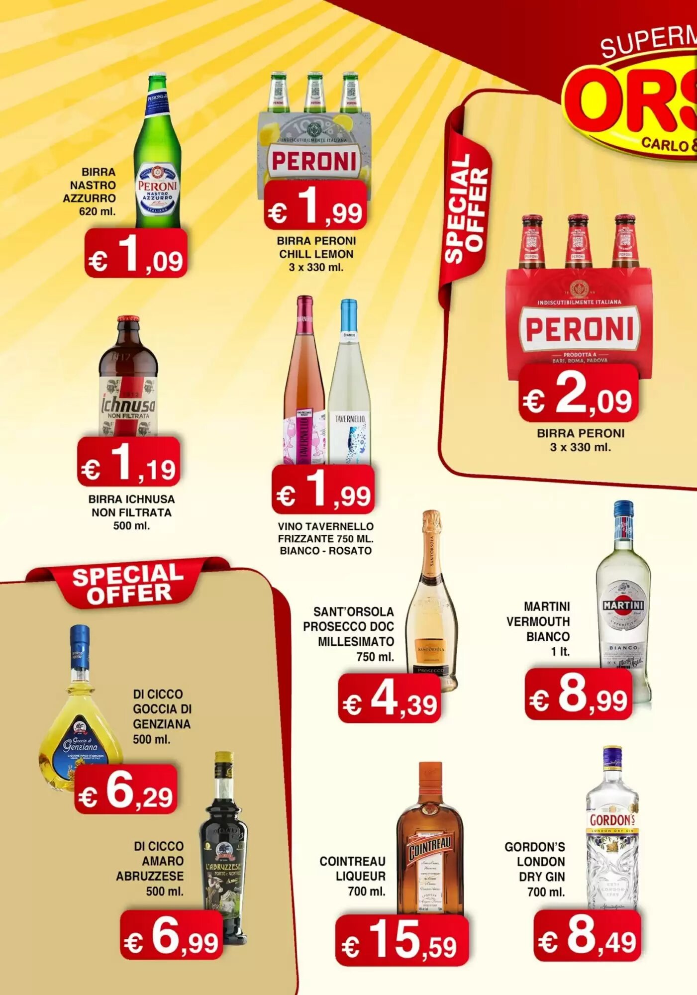 Volantino promozionale Orsini Market  valide dal 12/08/2026 - Pagina 10.