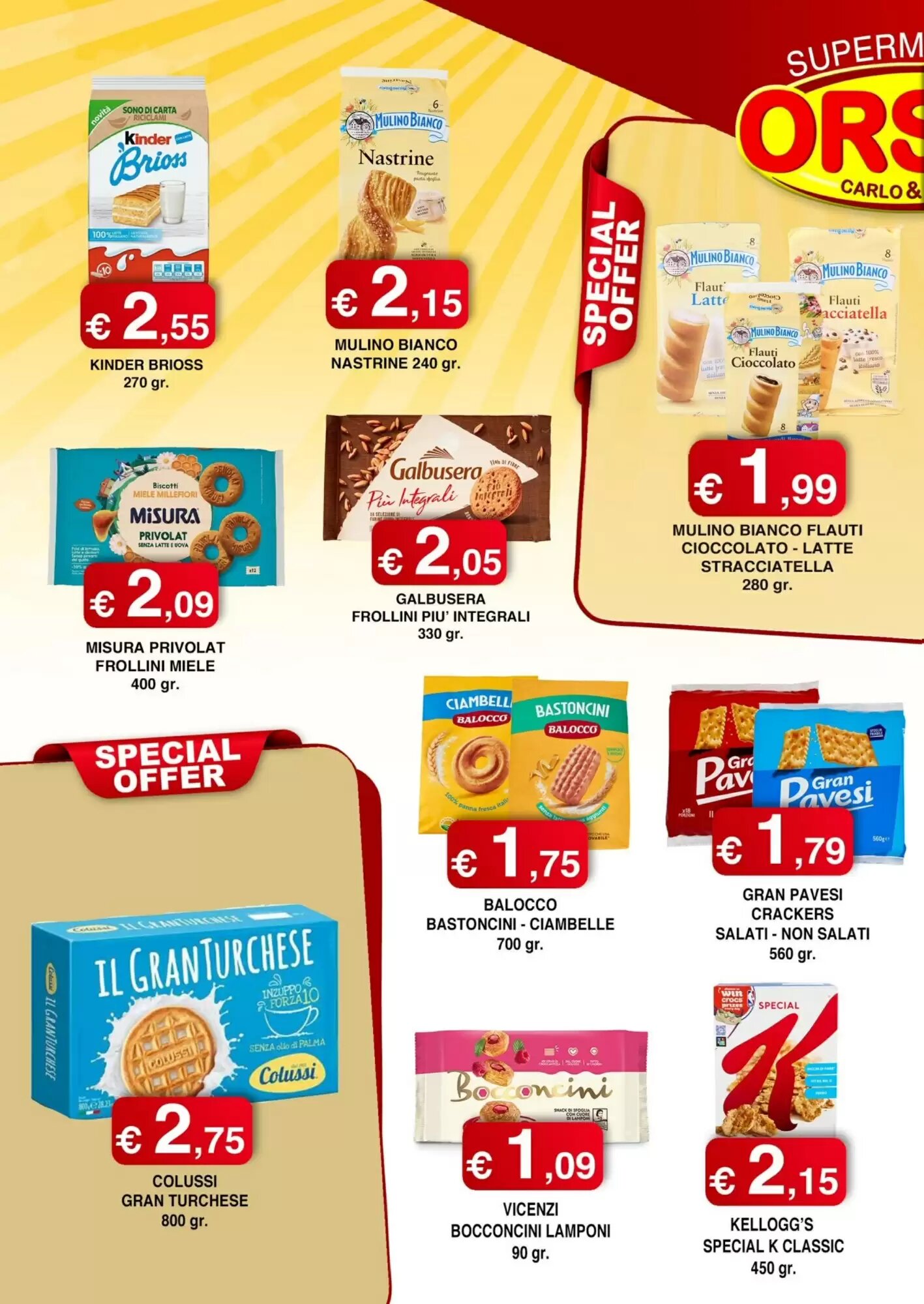 Volantino promozionale Orsini Market  valide dal 12/08/2026 - Pagina 2.