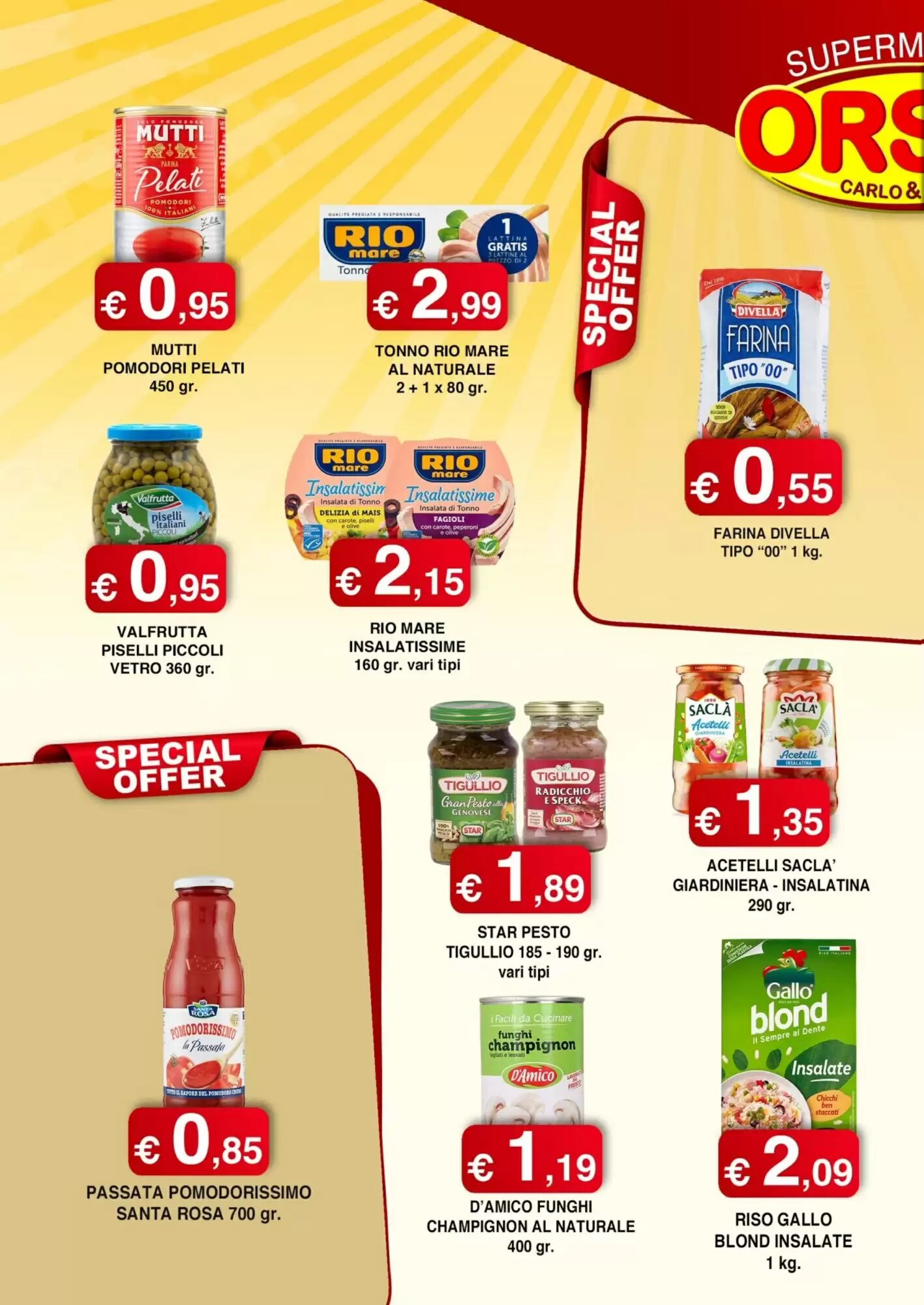Volantino promozionale Orsini Market  valide dal 12/08/2026 - Pagina 4.