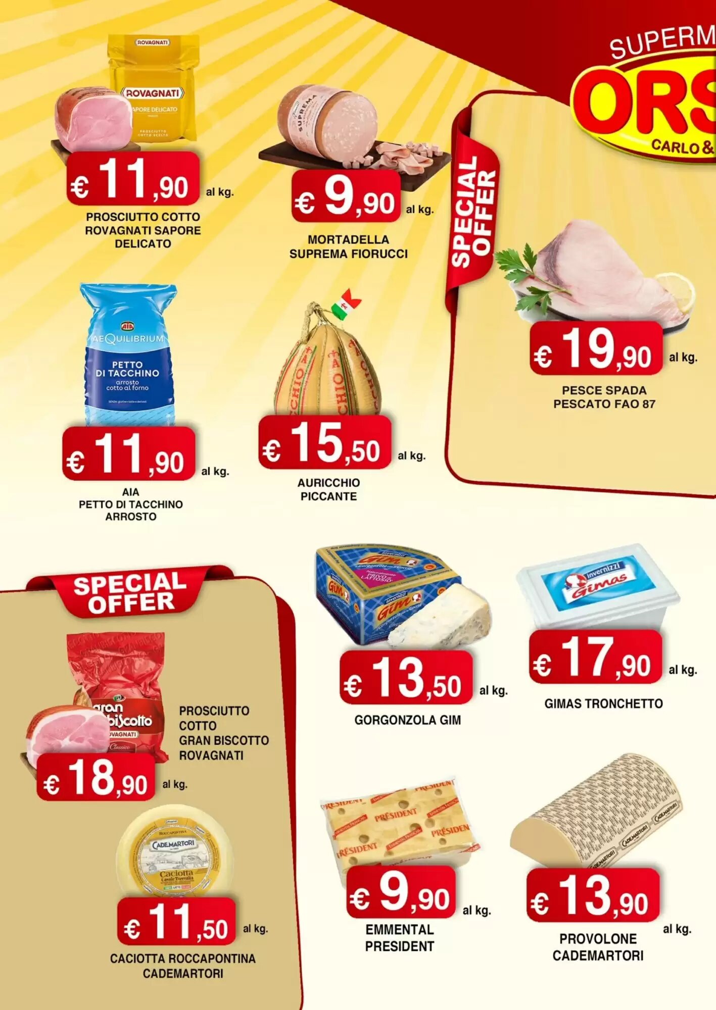 Volantino promozionale Orsini Market  valide dal 12/08/2026 - Pagina 6.